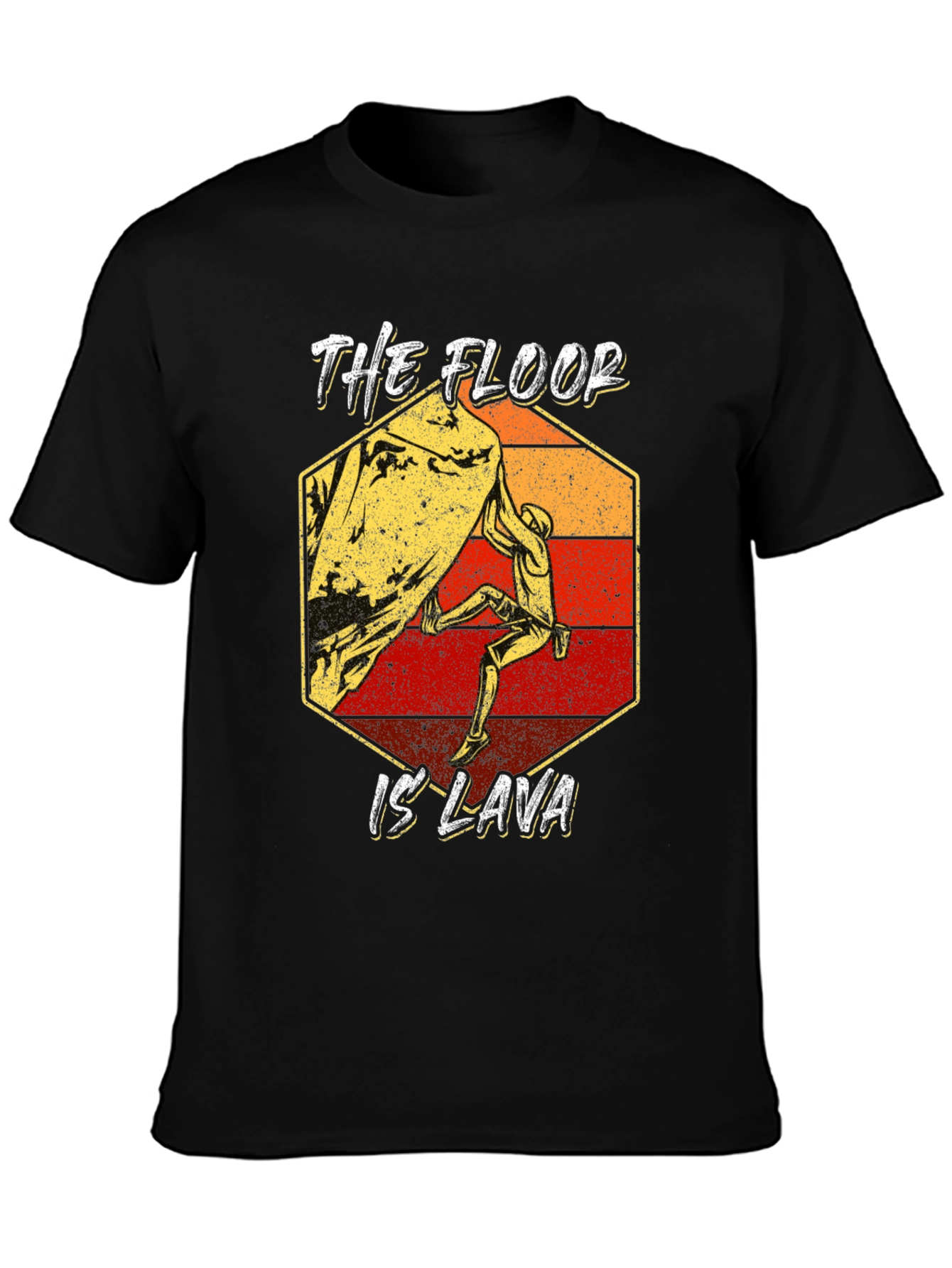 The Floor is Lava Climbing T-Shirt