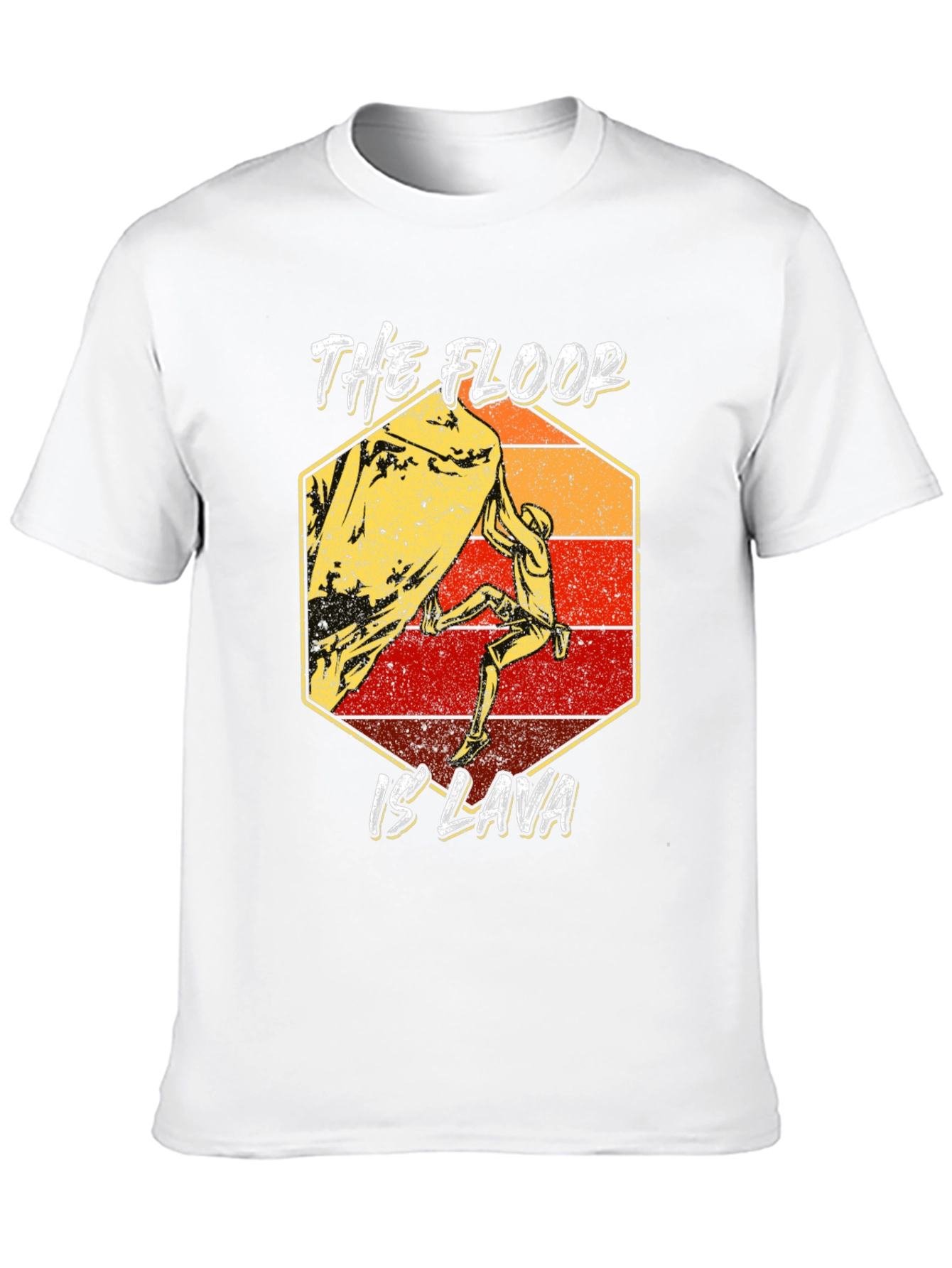 The Floor is Lava Climbing T-Shirt