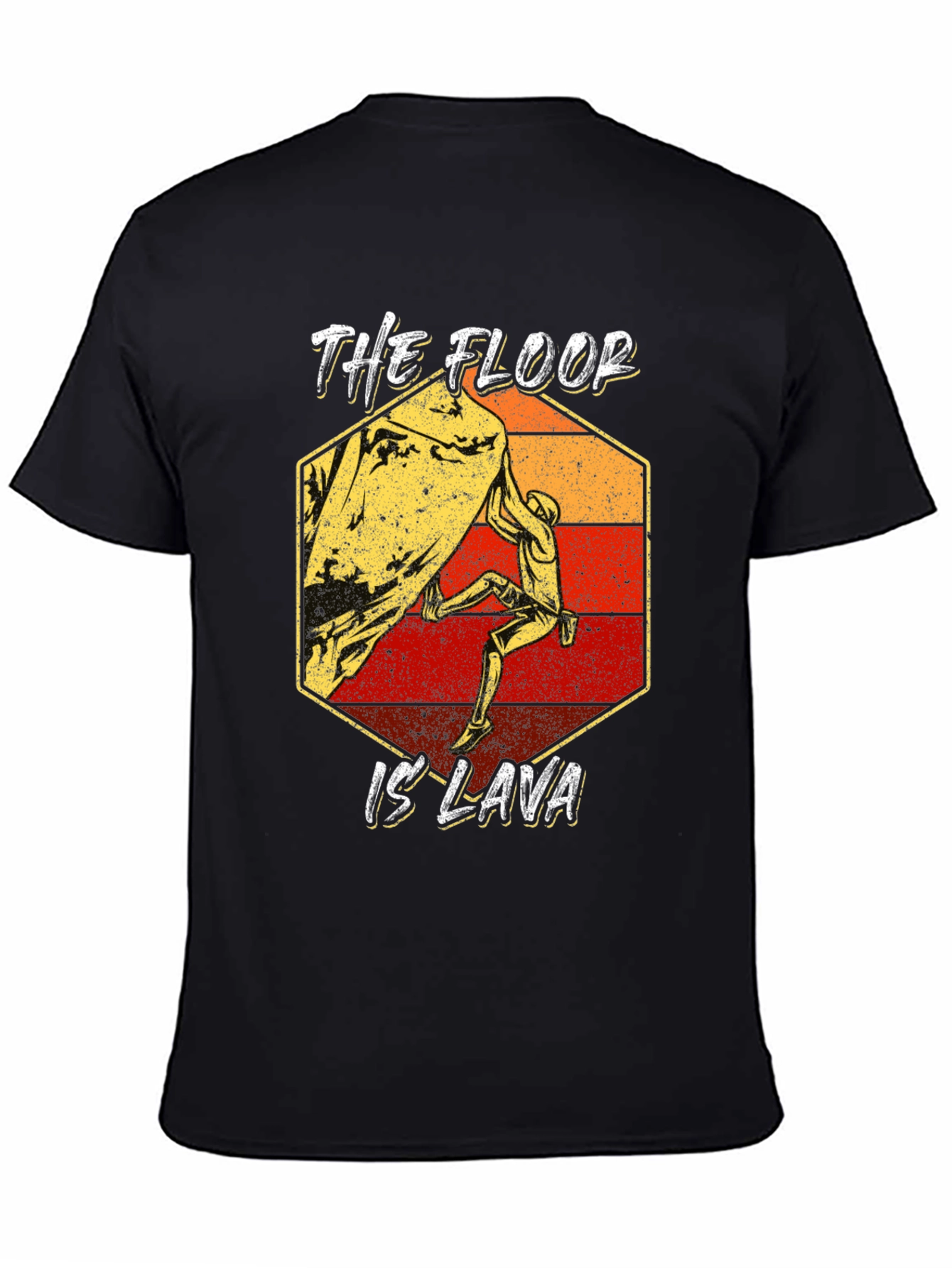 The Floor is Lava Climbing T-Shirt
