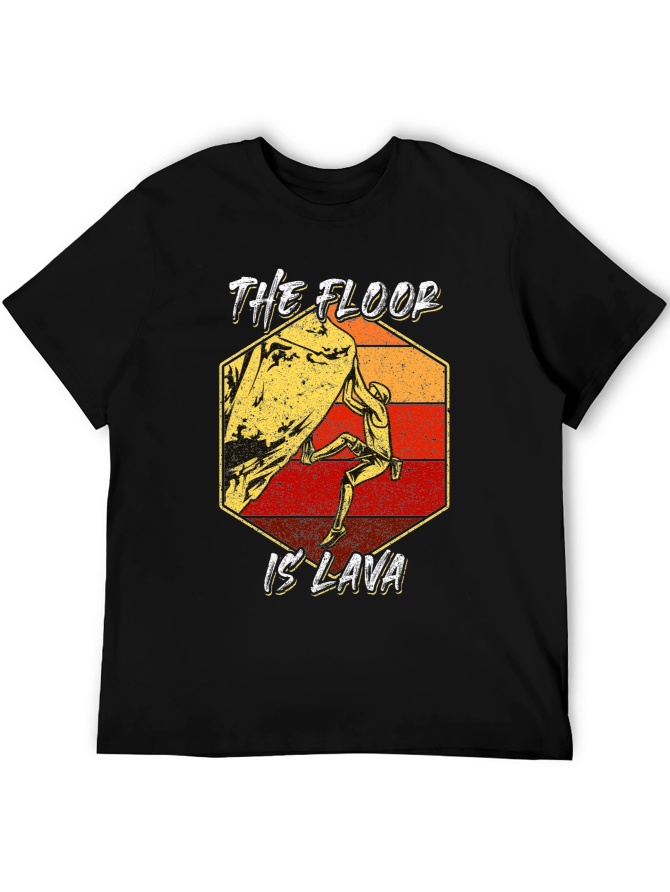 The Floor is Lava Climbing T-Shirt