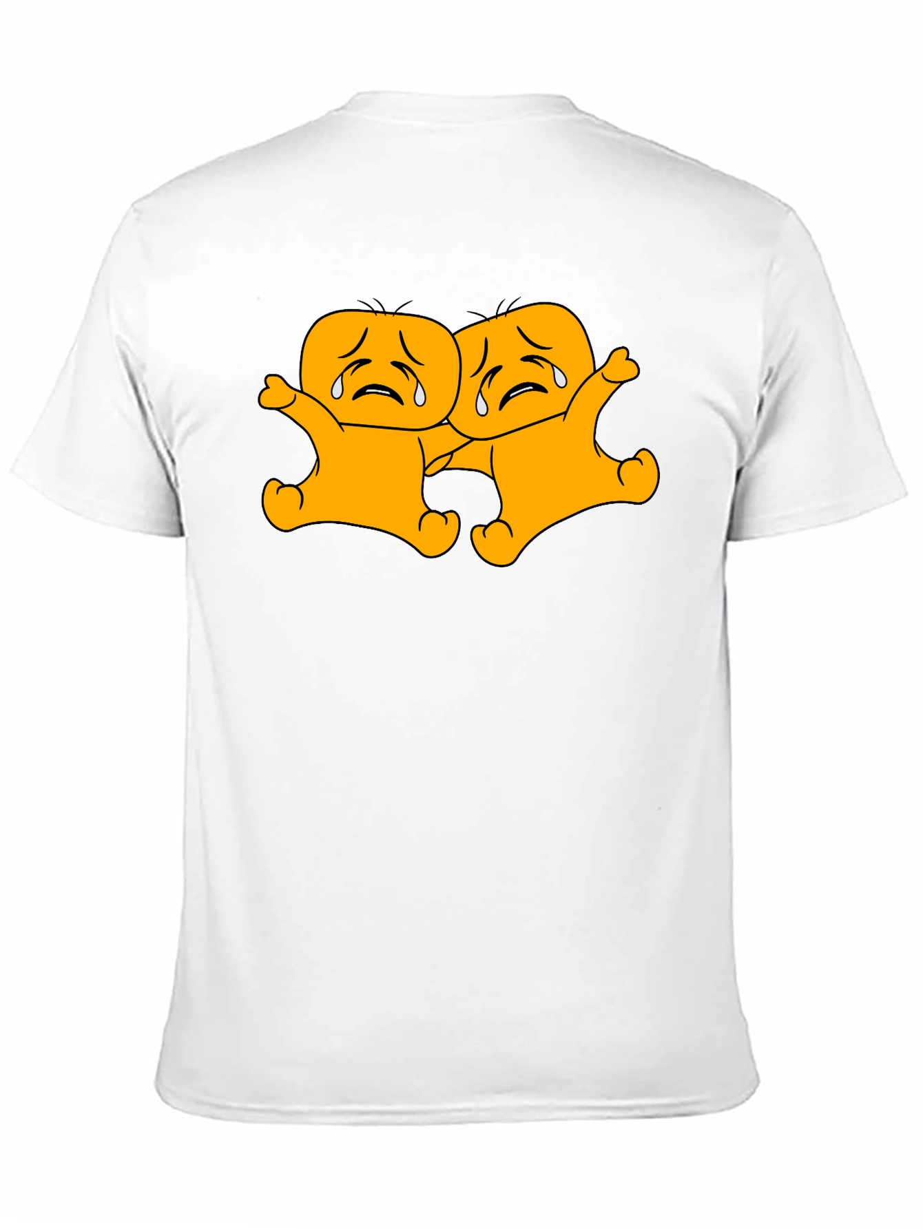 Crying Together Black T-Shirt