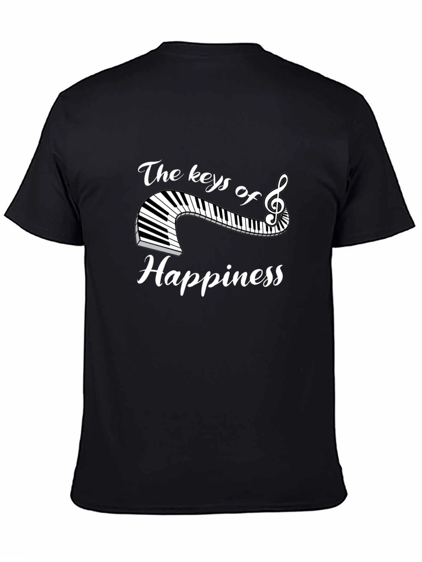 Keys of Happiness Graphic T-Shirt