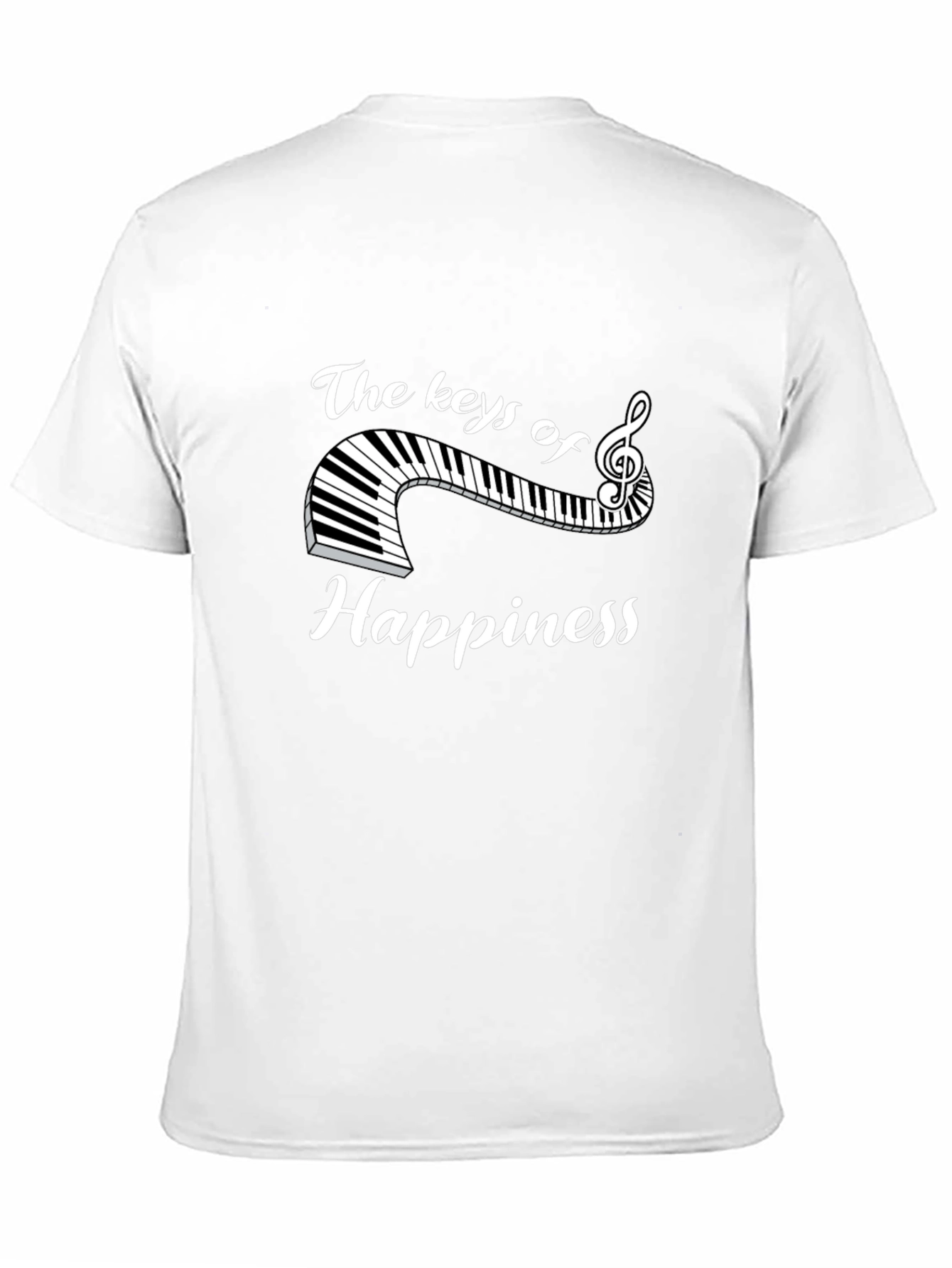 Keys of Happiness Graphic T-Shirt