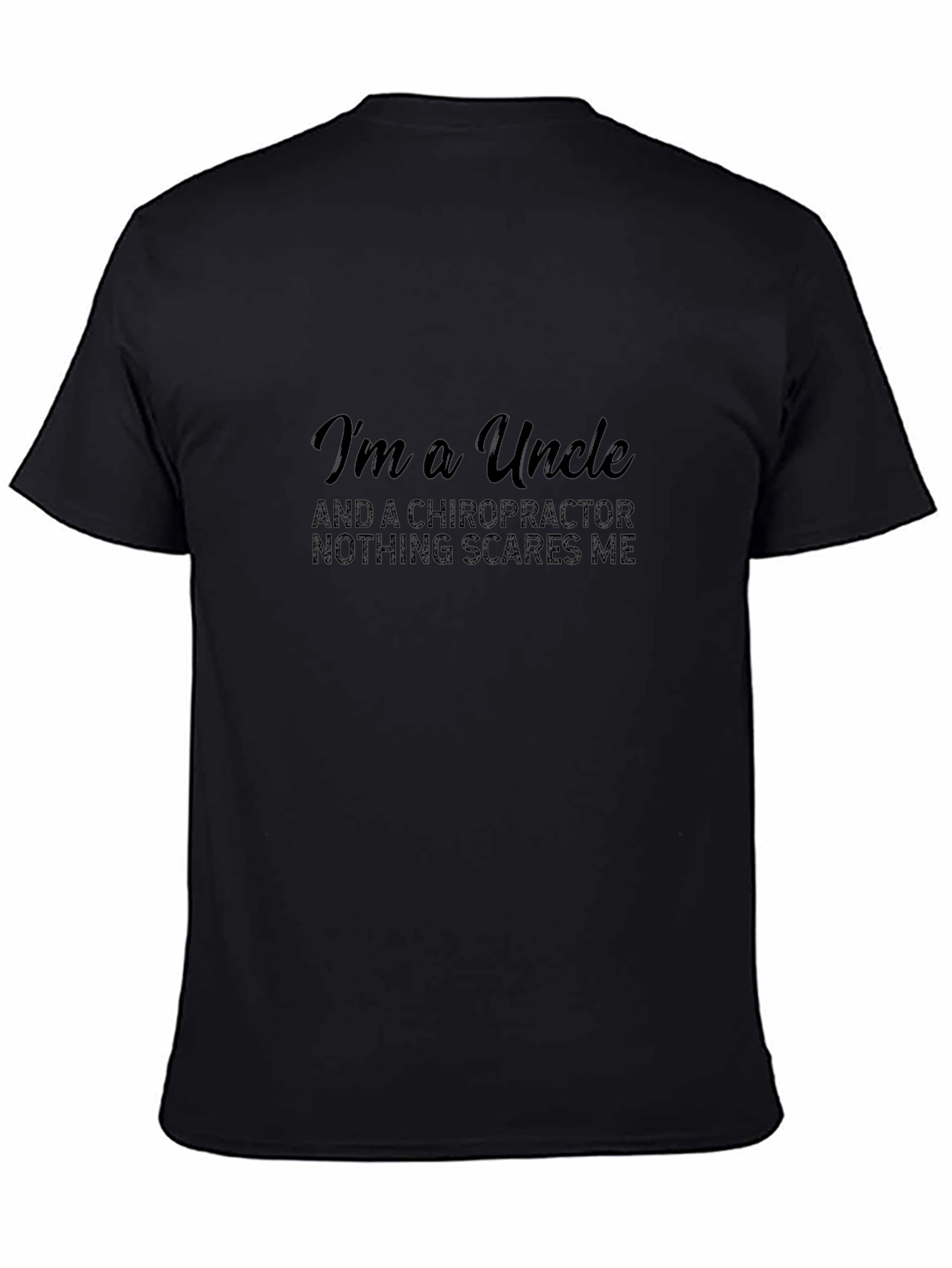 Chiropractor Uncle Graphic T-Shirt - Bold Statement Tee