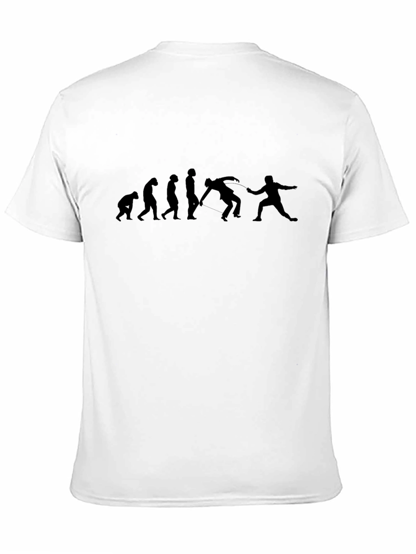 Fencing Evolution Black T-Shirt