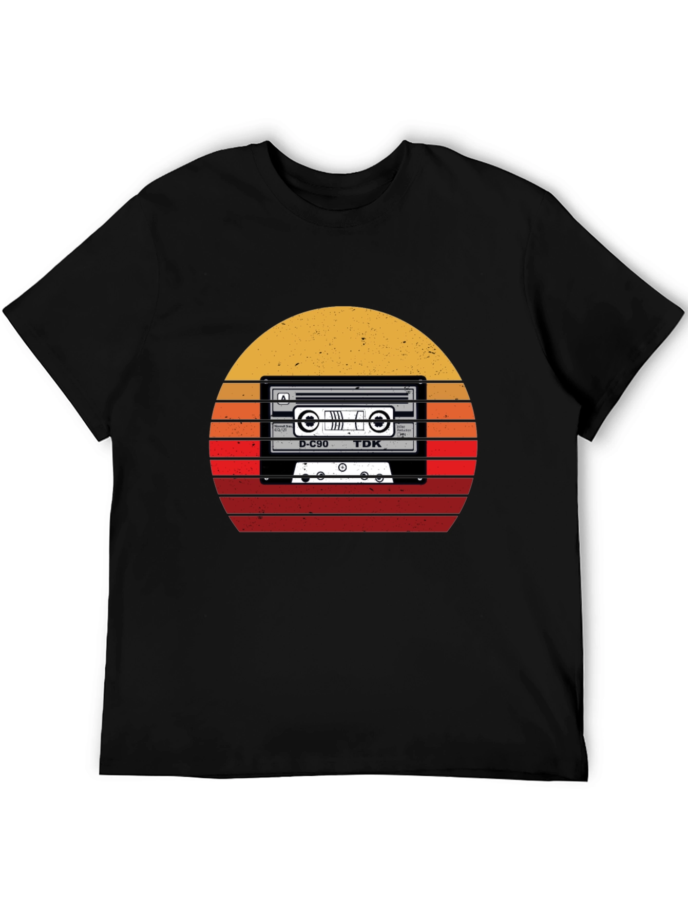 Retro Cassette Tape Sunset T-Shirt