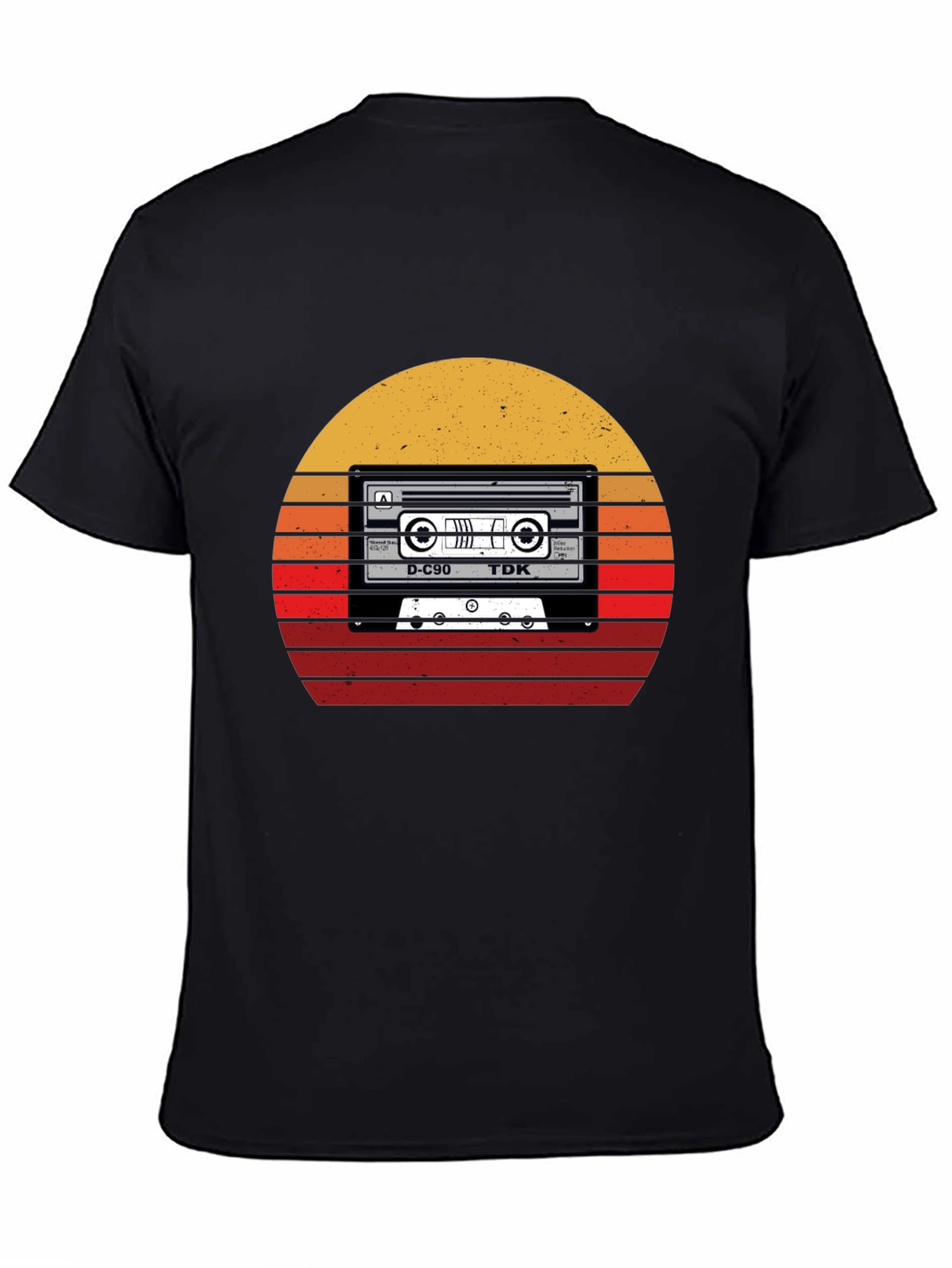 Retro Cassette Tape Sunset T-Shirt