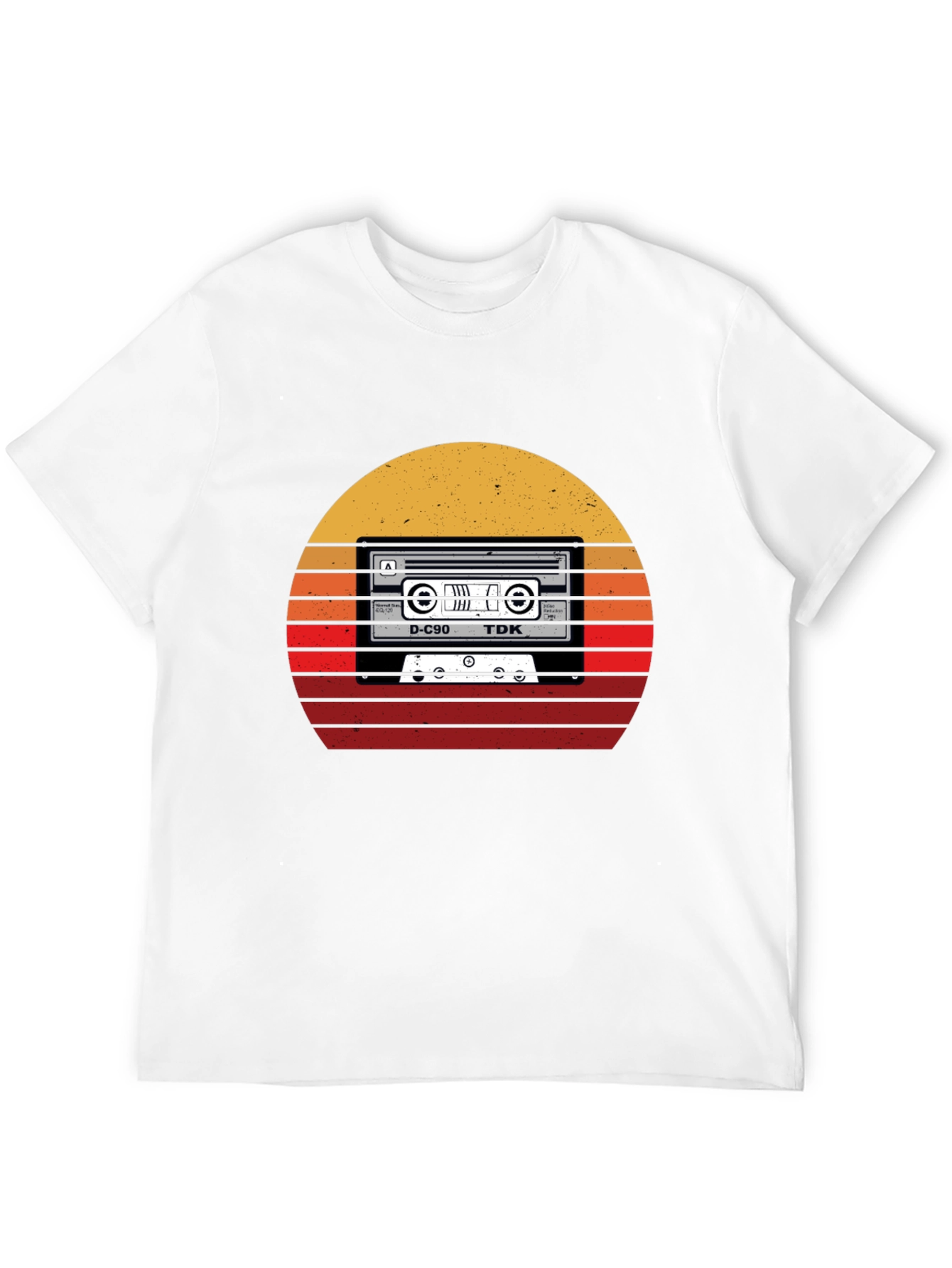 Retro Cassette Tape Sunset T-Shirt