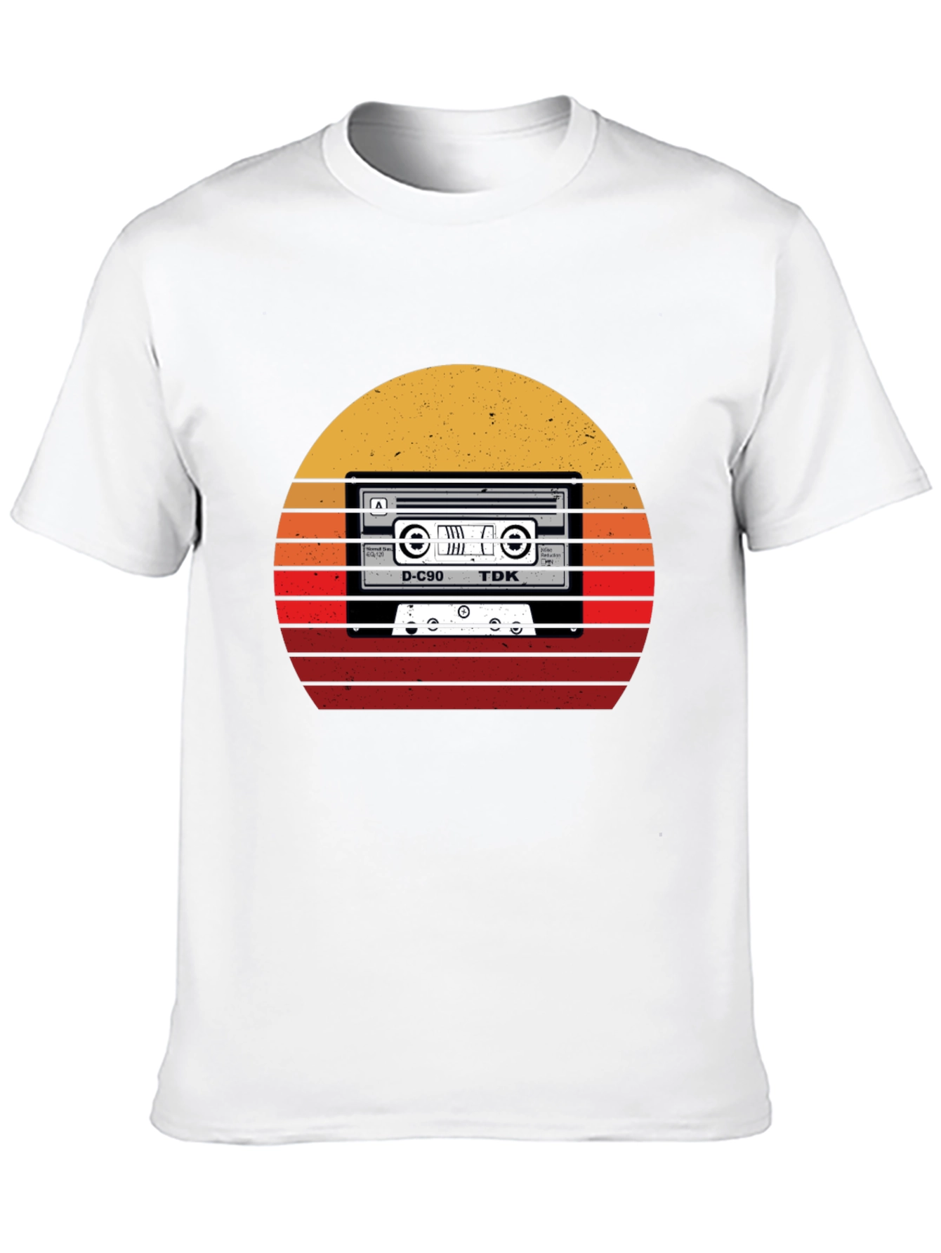 Retro Cassette Tape Sunset T-Shirt