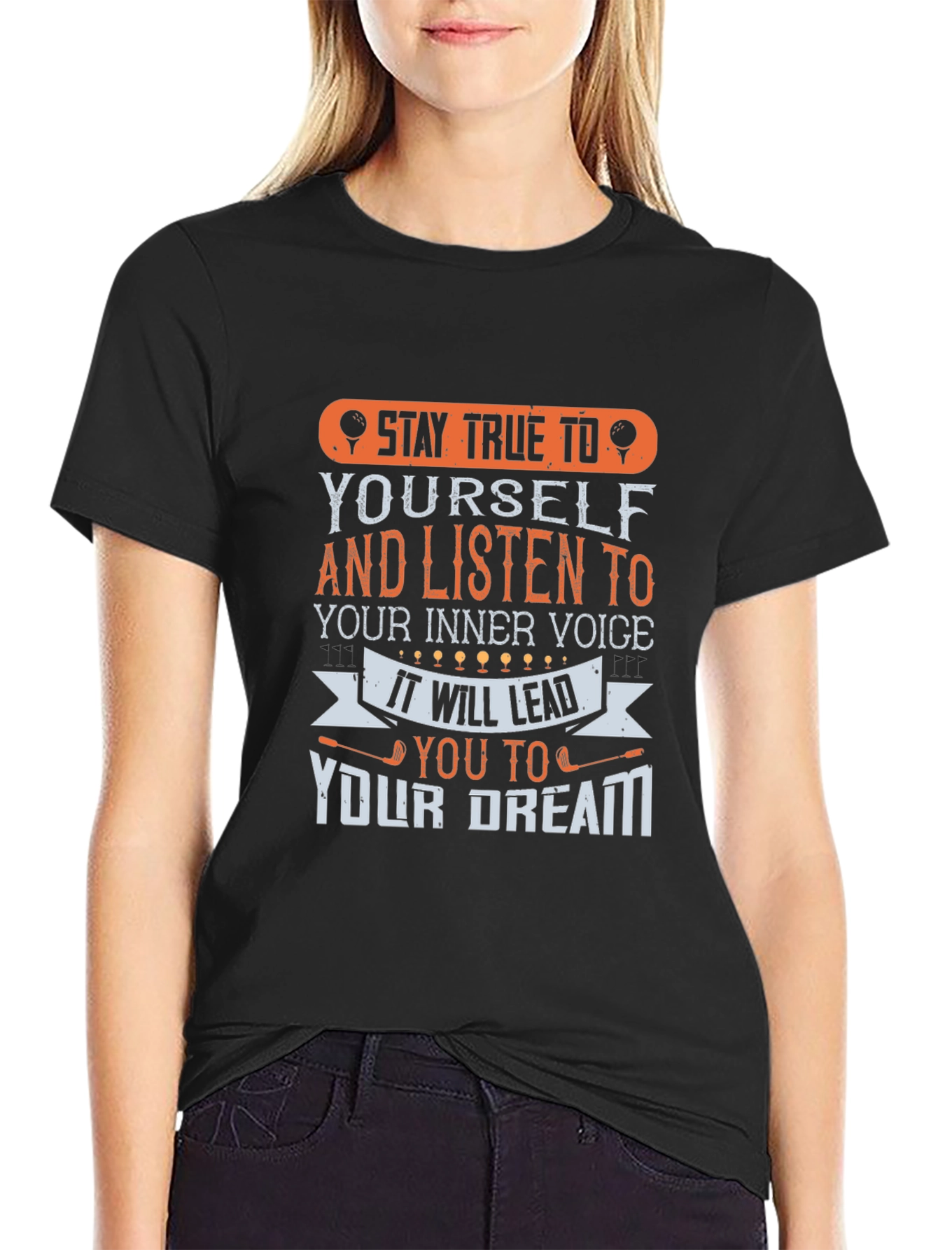 Stay True to Yourself Graphic T-Shirt