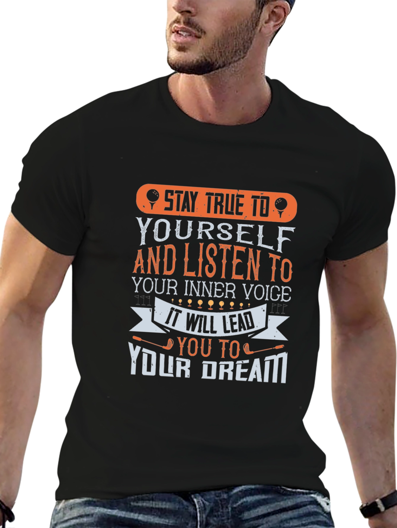 Stay True to Yourself Graphic T-Shirt