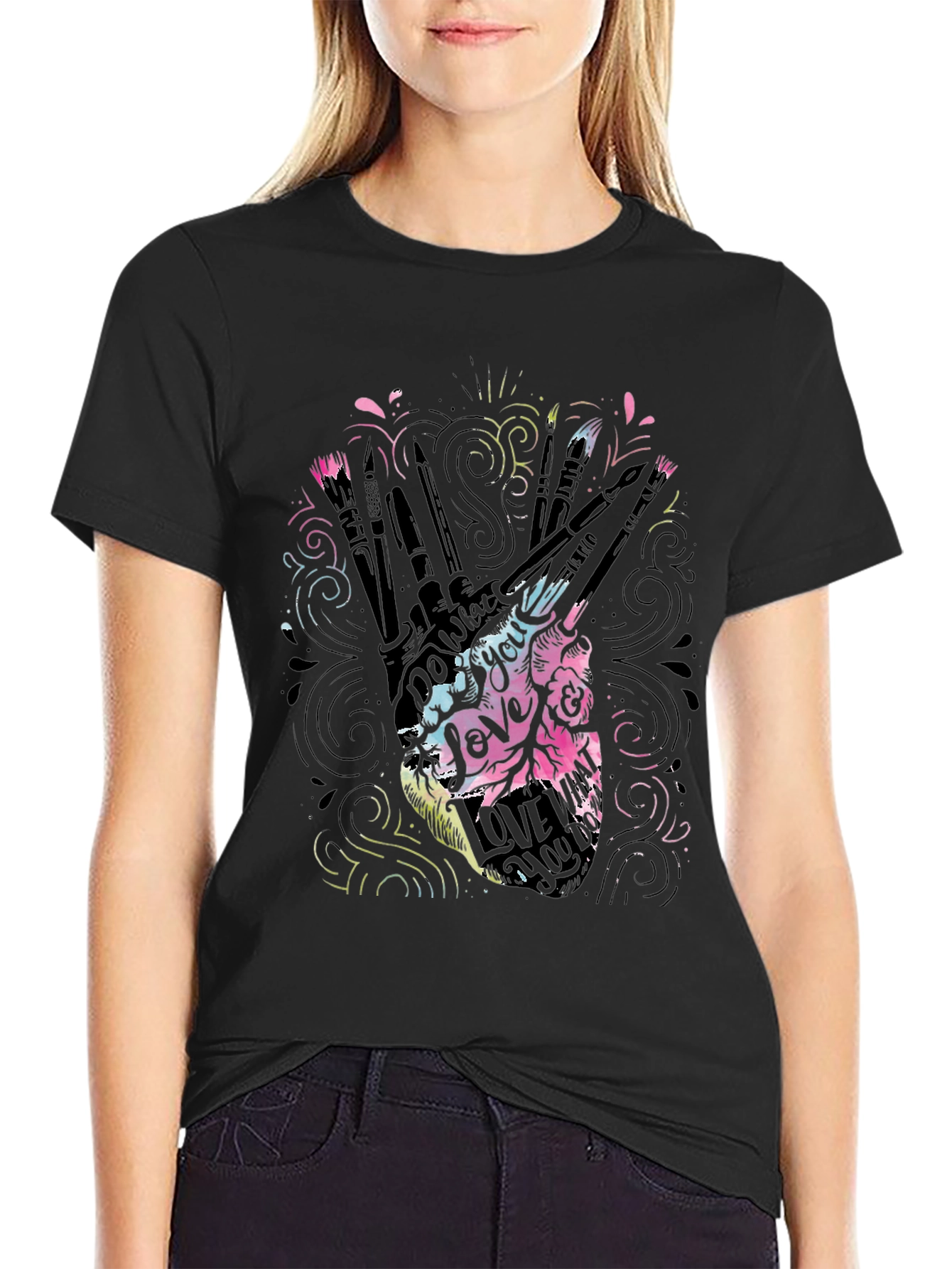 Colorful Artistic Expression T-Shirt