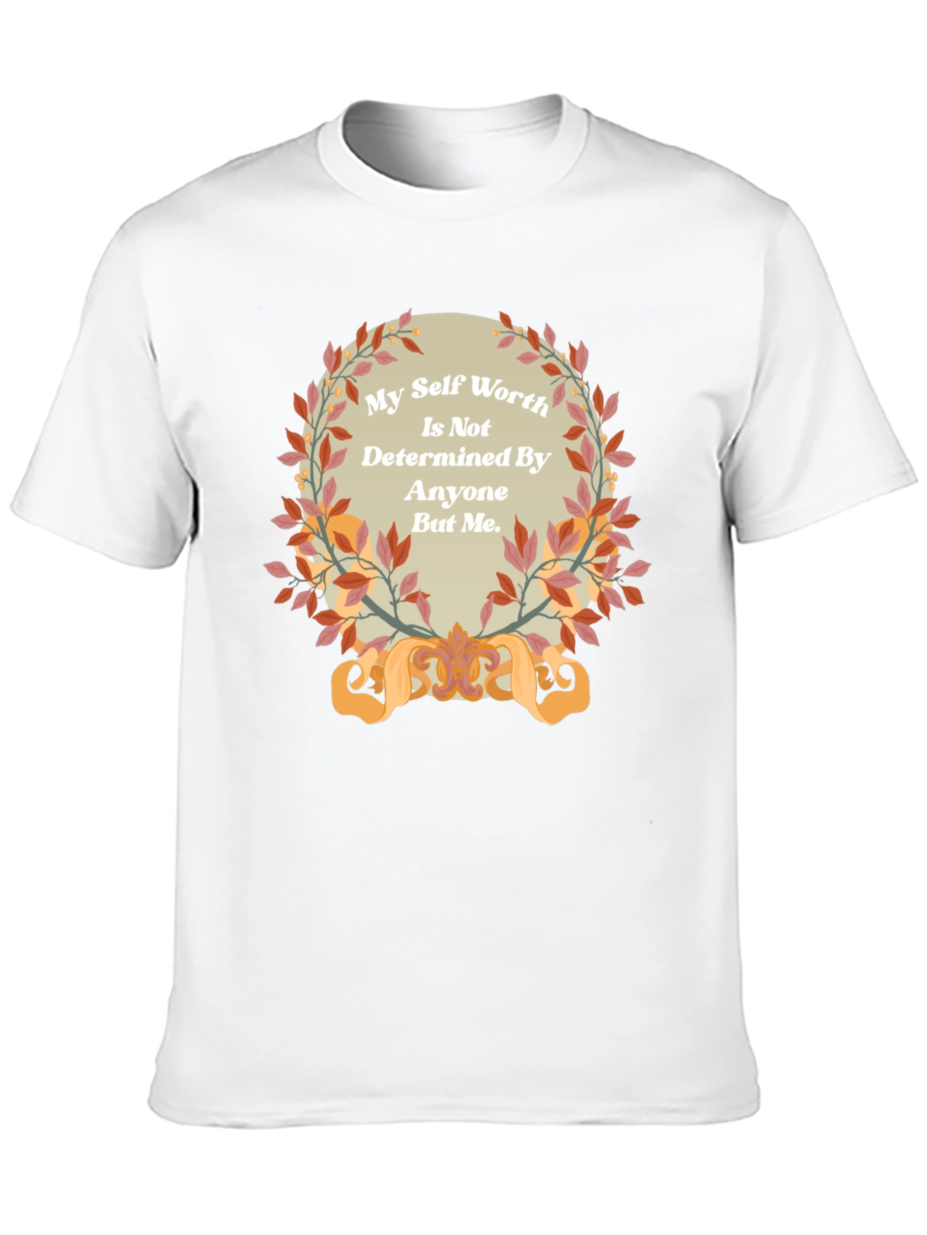 Inspirational Self Worth Black T-Shirt