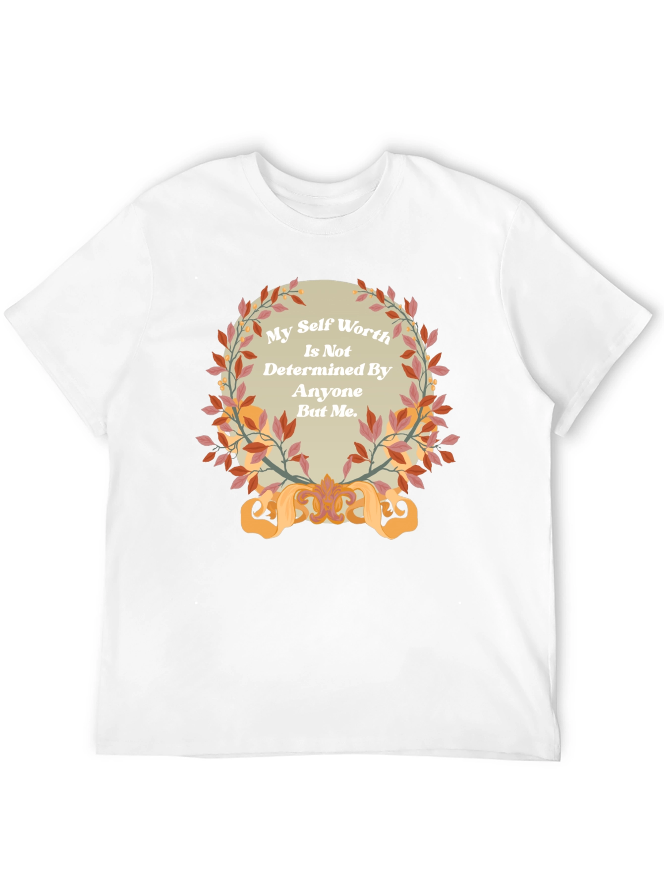 Inspirational Self Worth Black T-Shirt