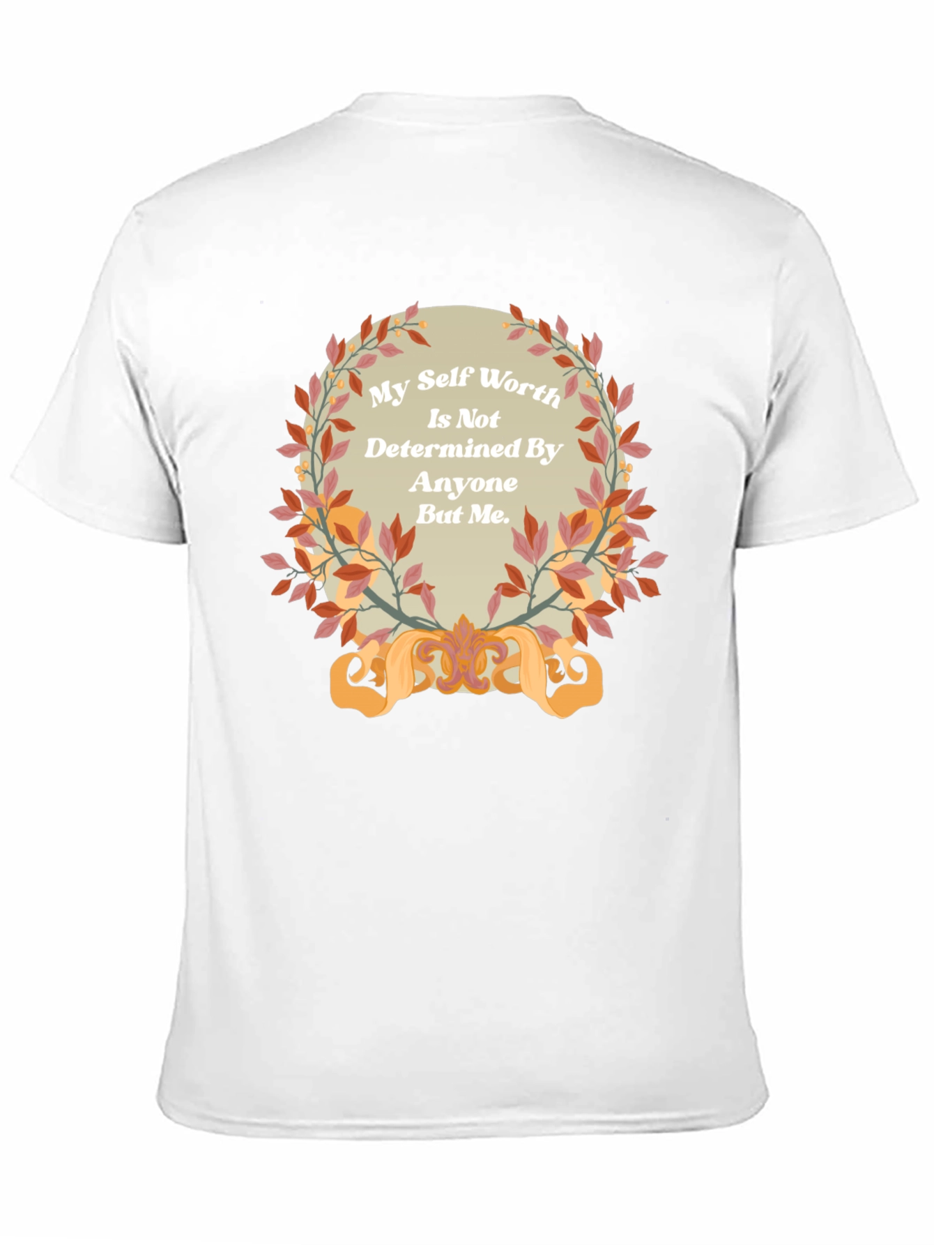 Inspirational Self Worth Black T-Shirt
