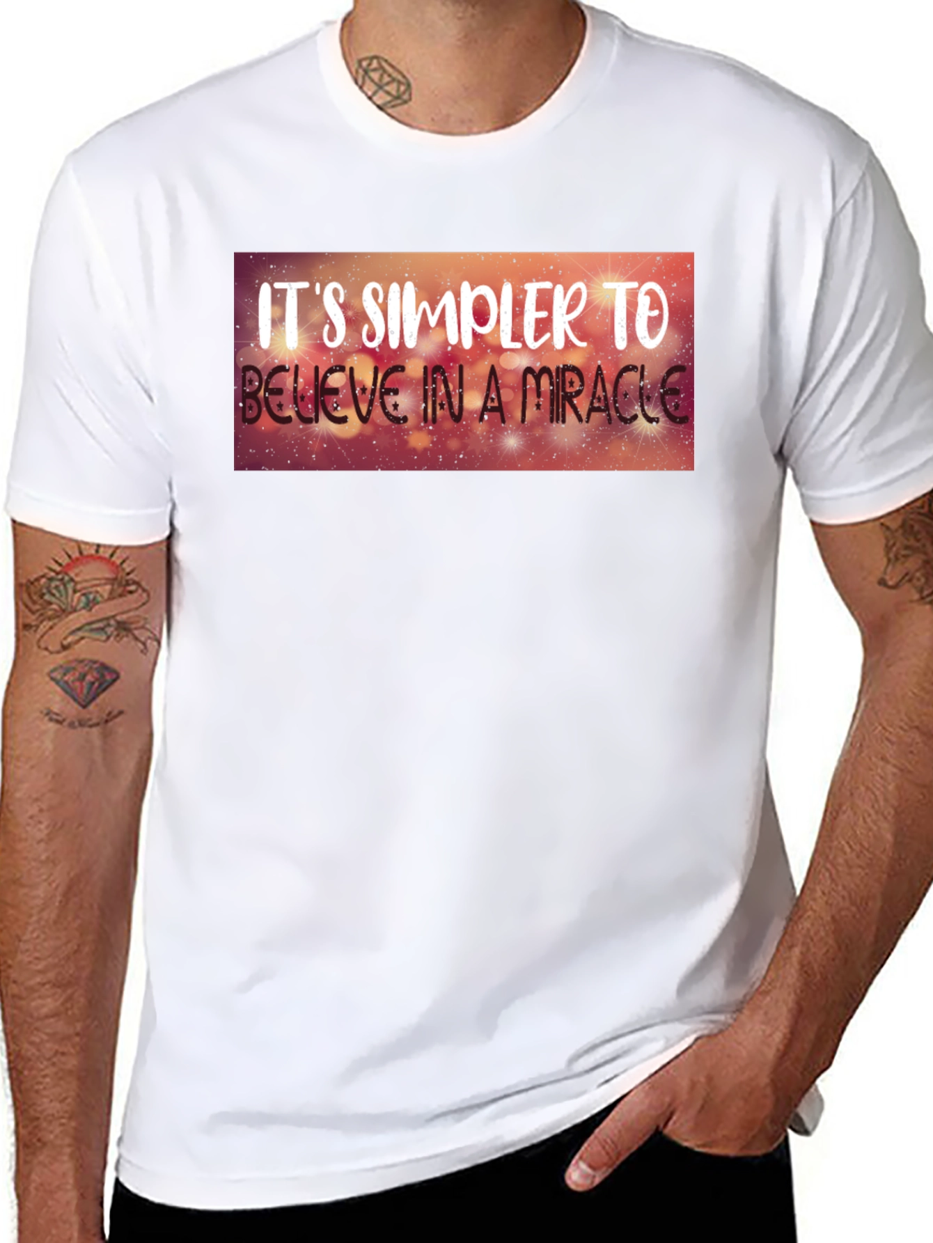 Believe in Miracles Graphic Tee