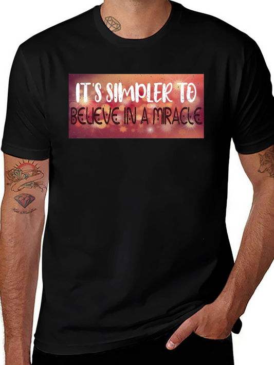 Believe in Miracles Graphic Tee