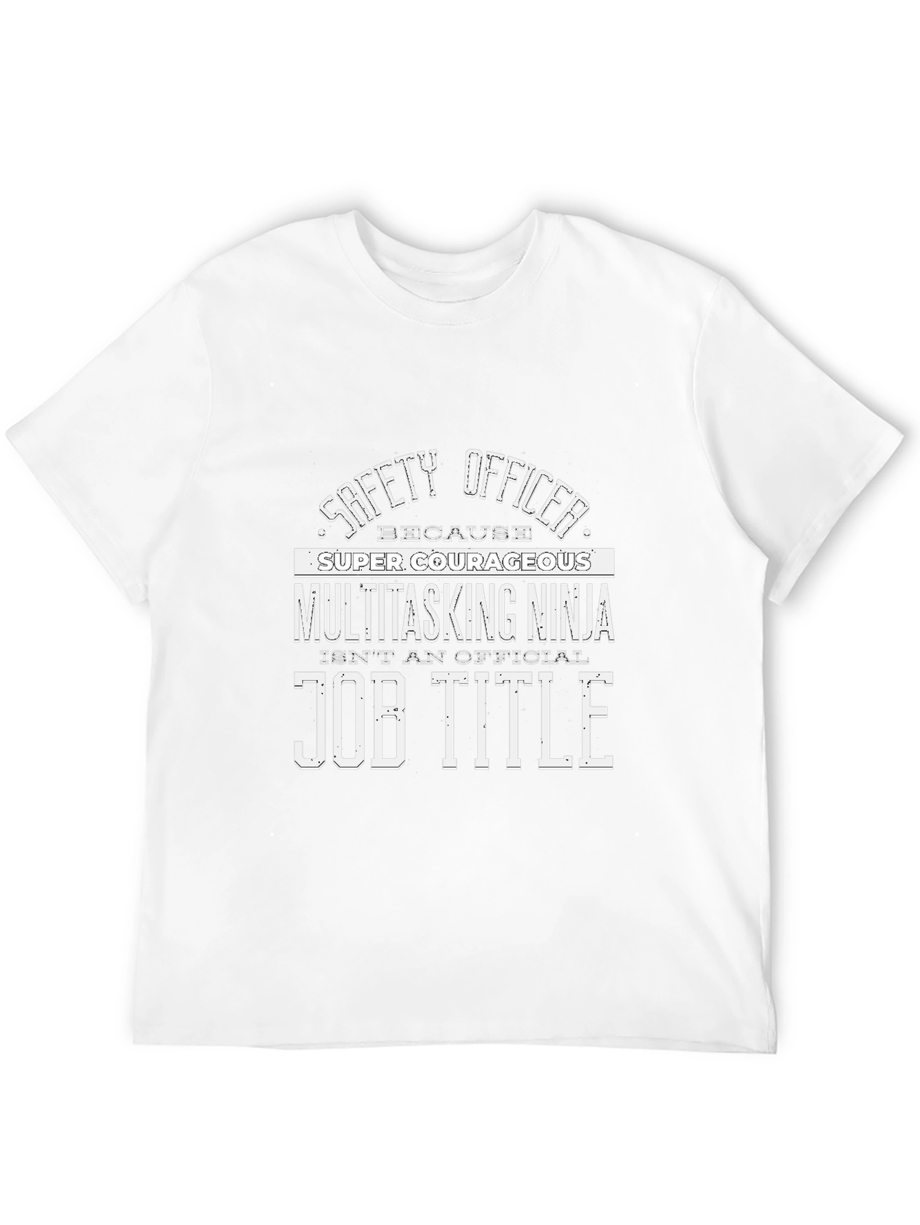 Safety Officer Multitasking Ninja Graphic Tee