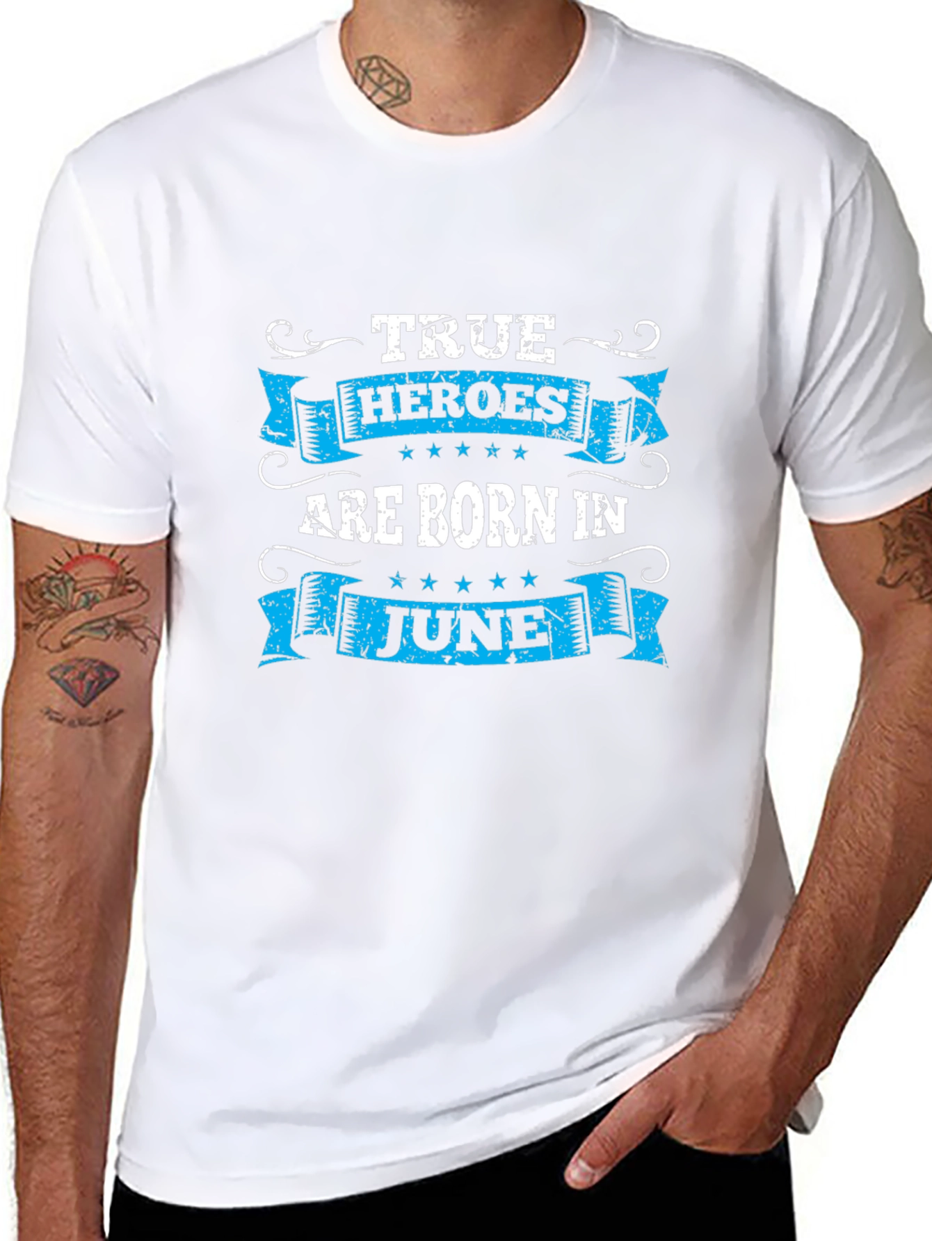 True Heroes Are Born in June T-Shirt