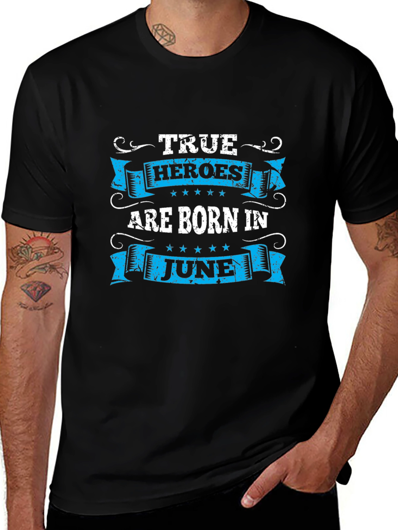 True Heroes Are Born in June T-Shirt