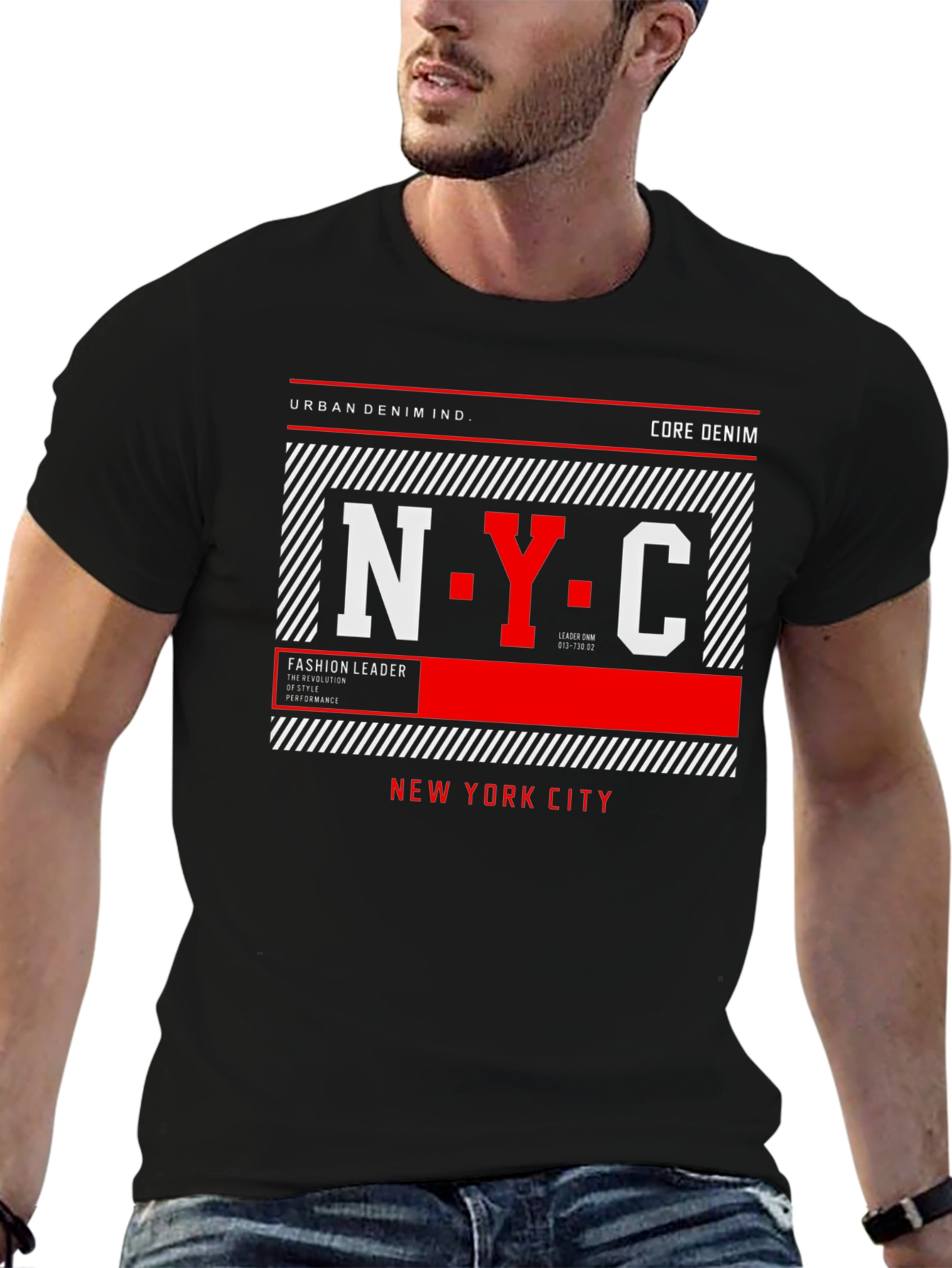 NYC Graphic Print Black T-Shirt