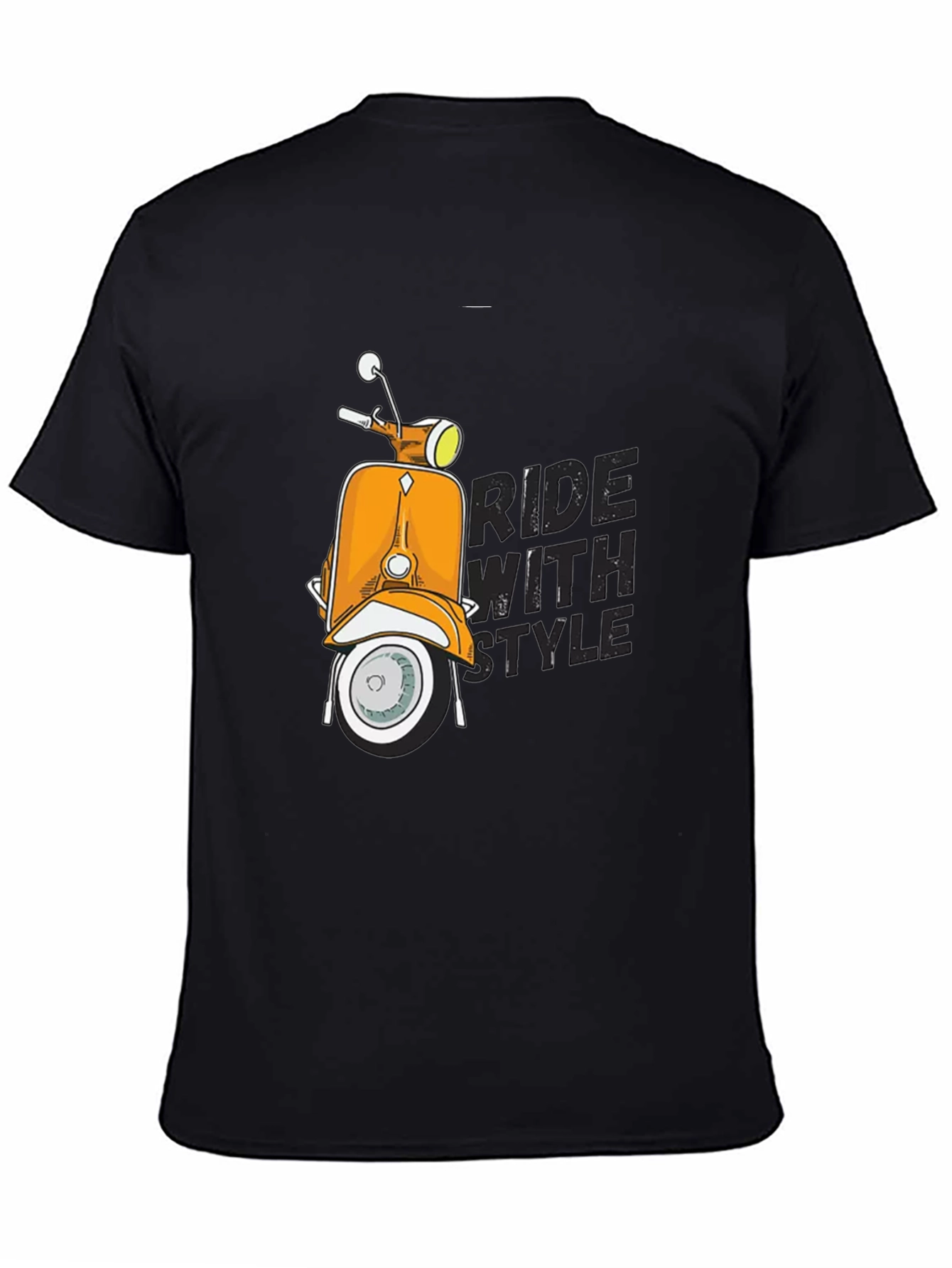 Ride With Style Scooter Graphic T-Shirt