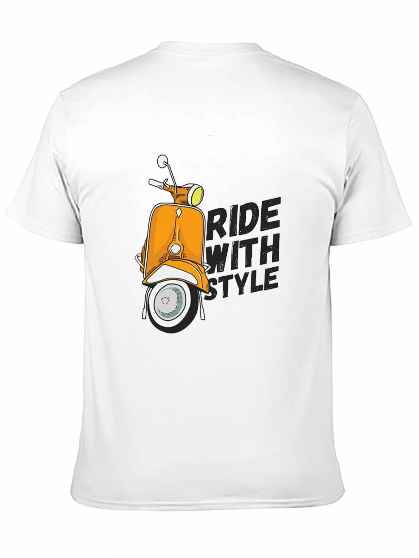 Ride With Style Scooter Graphic T-Shirt