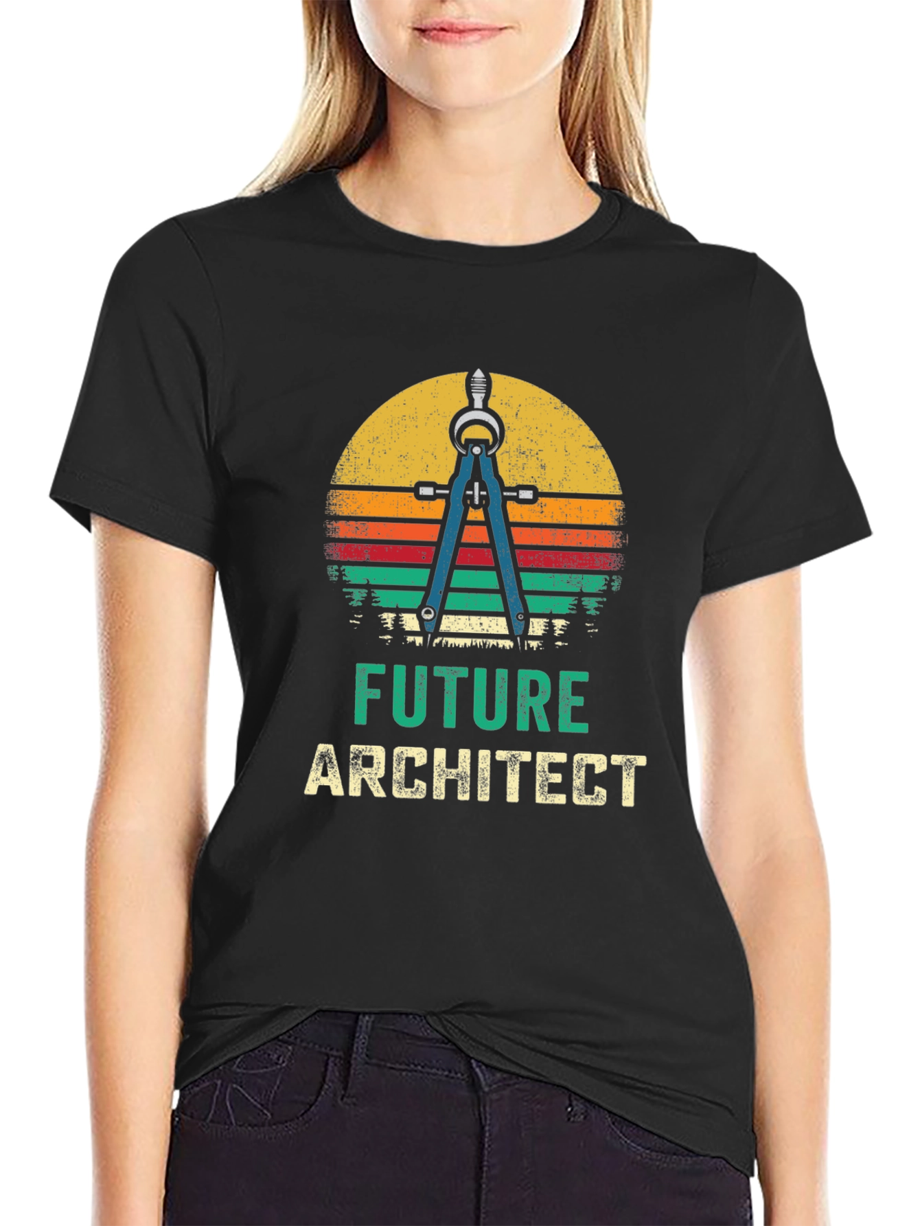 Future Architect Retro T-Shirt