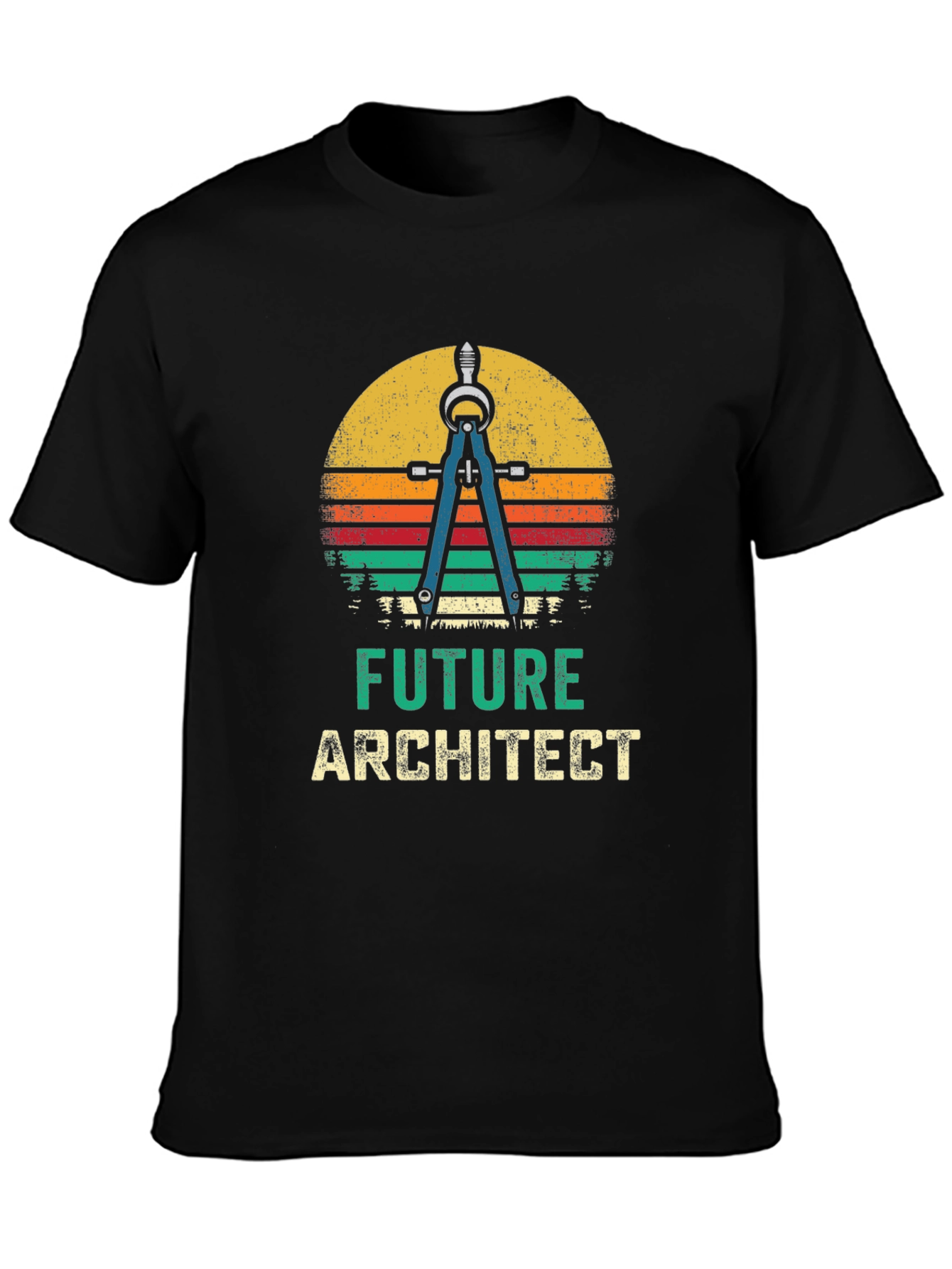 Future Architect Retro T-Shirt
