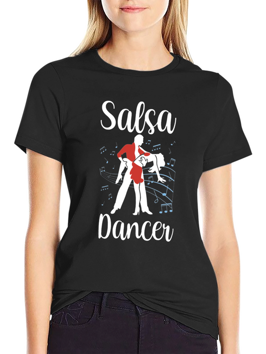 Salsa Dancer Graphic T-Shirt - Dance Lover Tee
