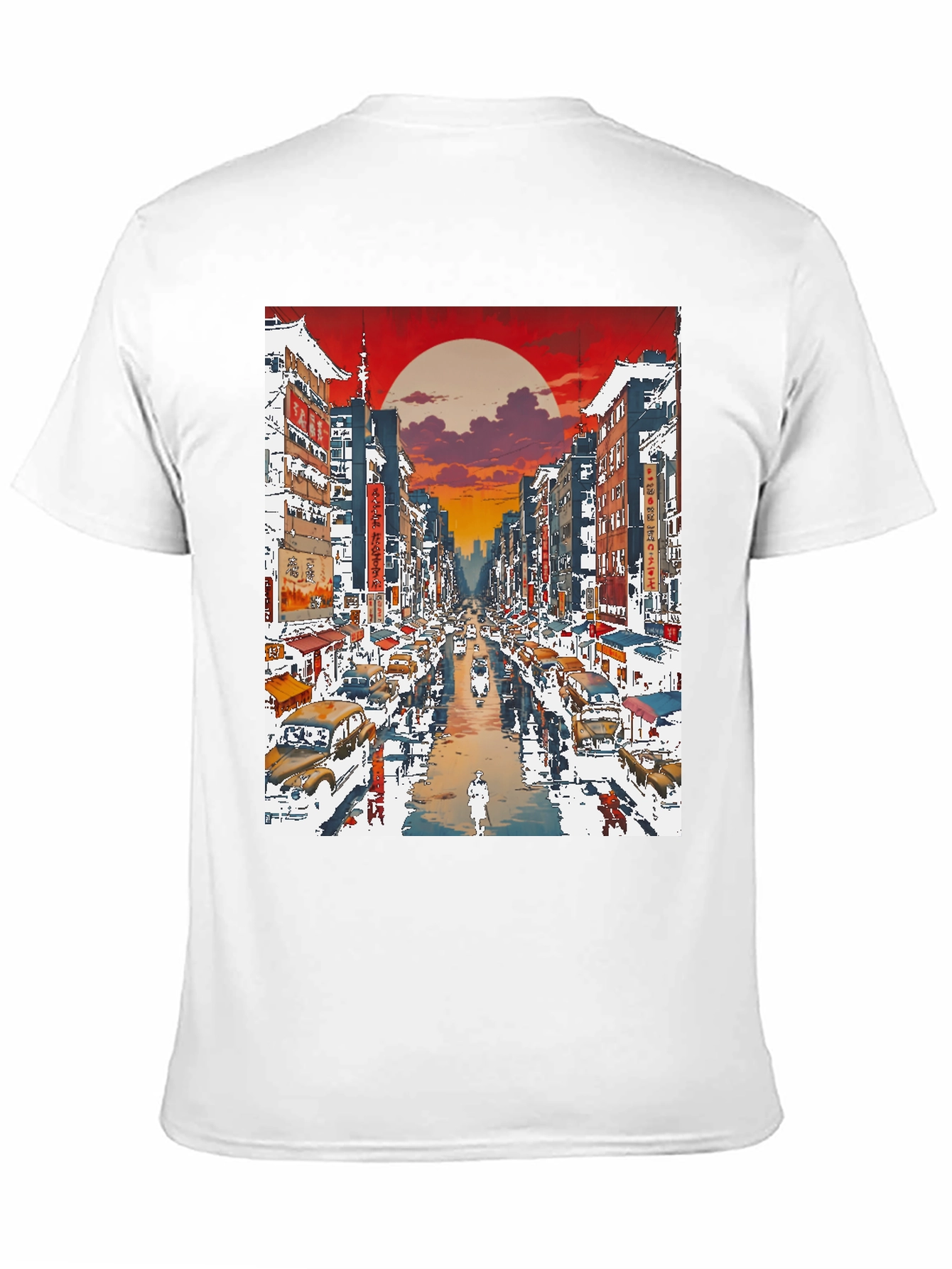 City Street T-Shirt Unique Graphic Tee
