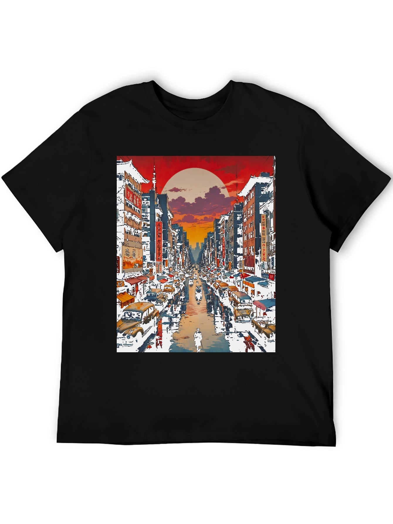 City Street T-Shirt Unique Graphic Tee