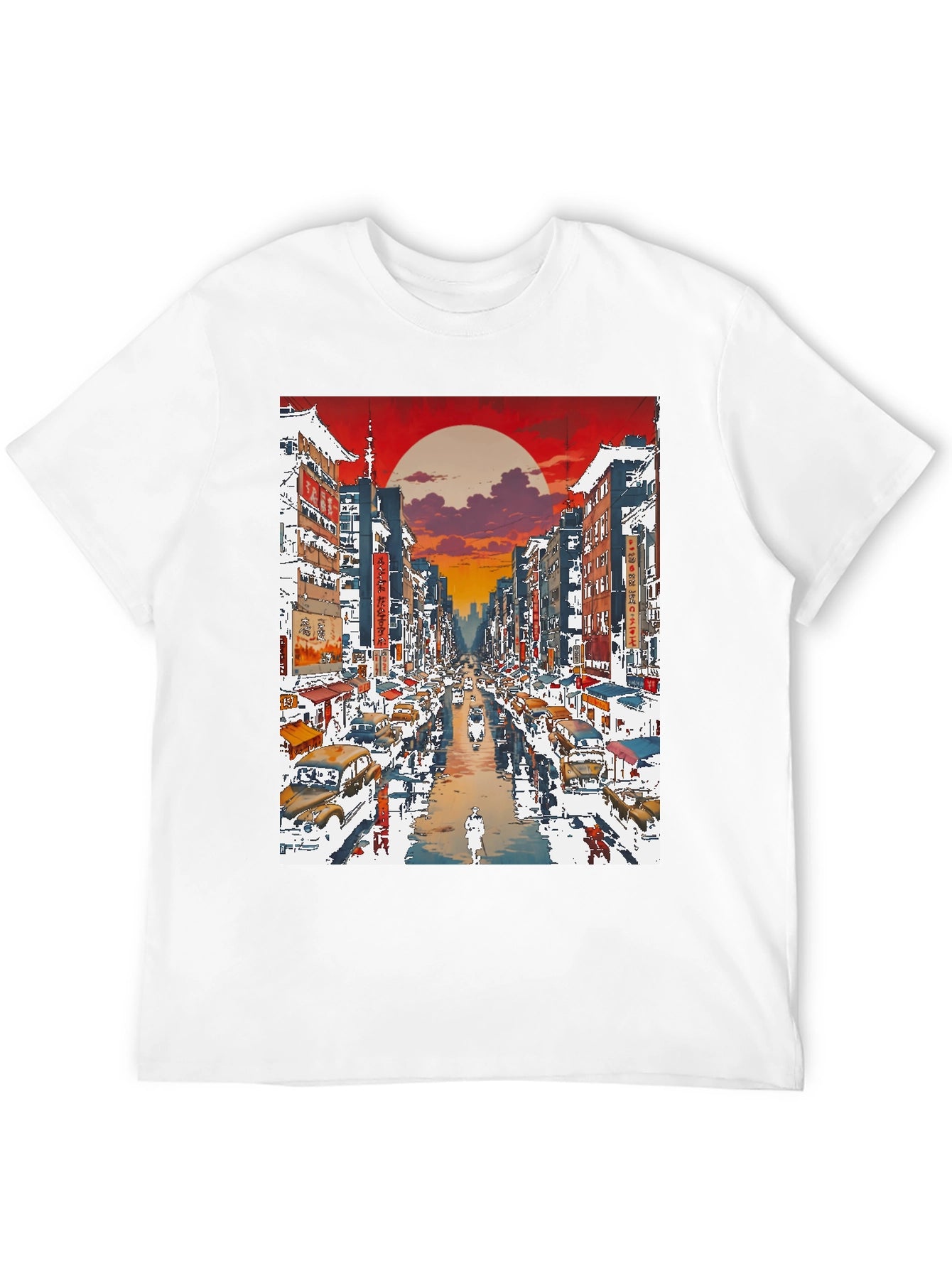 City Street T-Shirt Unique Graphic Tee