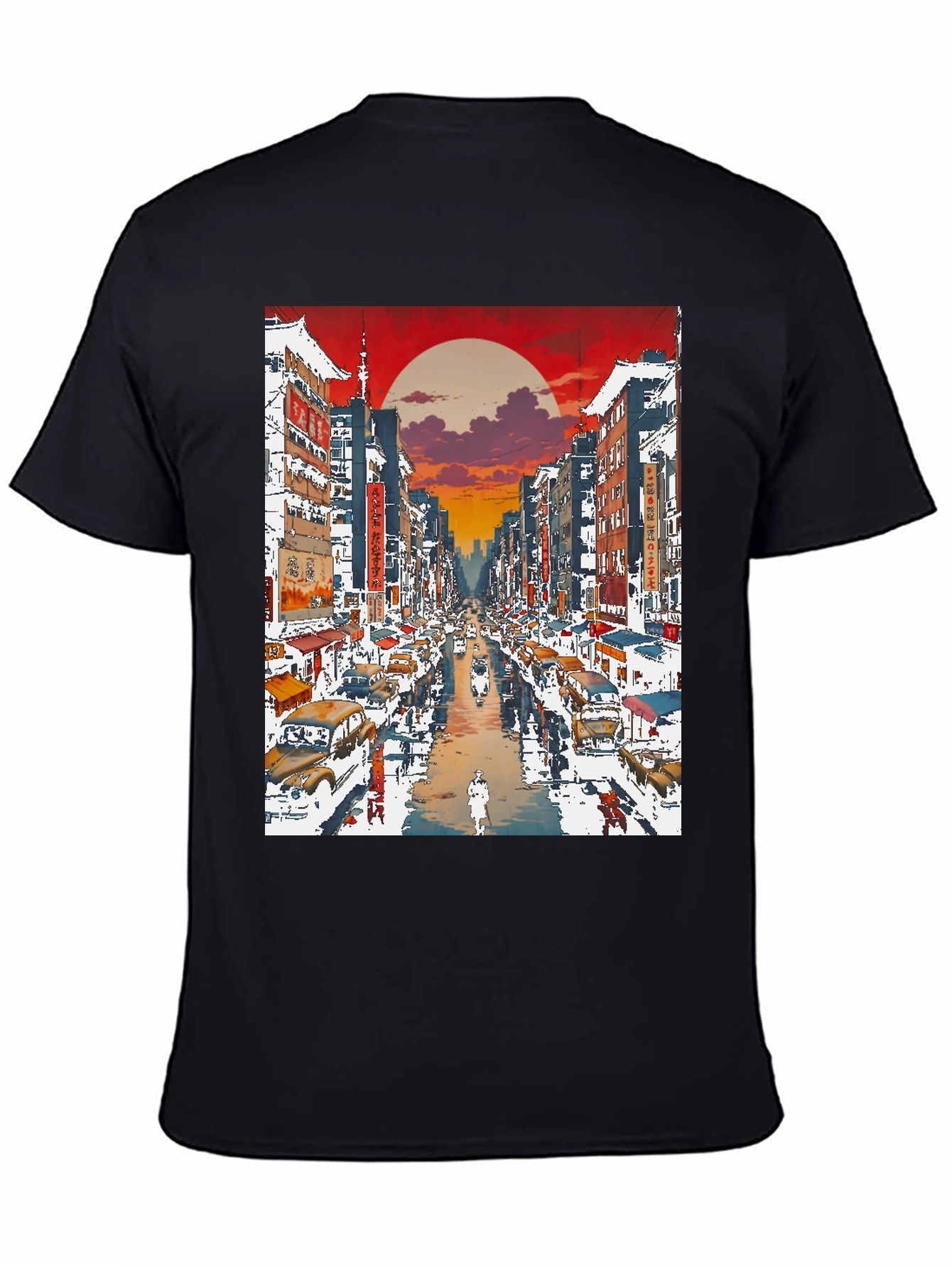 City Street T-Shirt Unique Graphic Tee