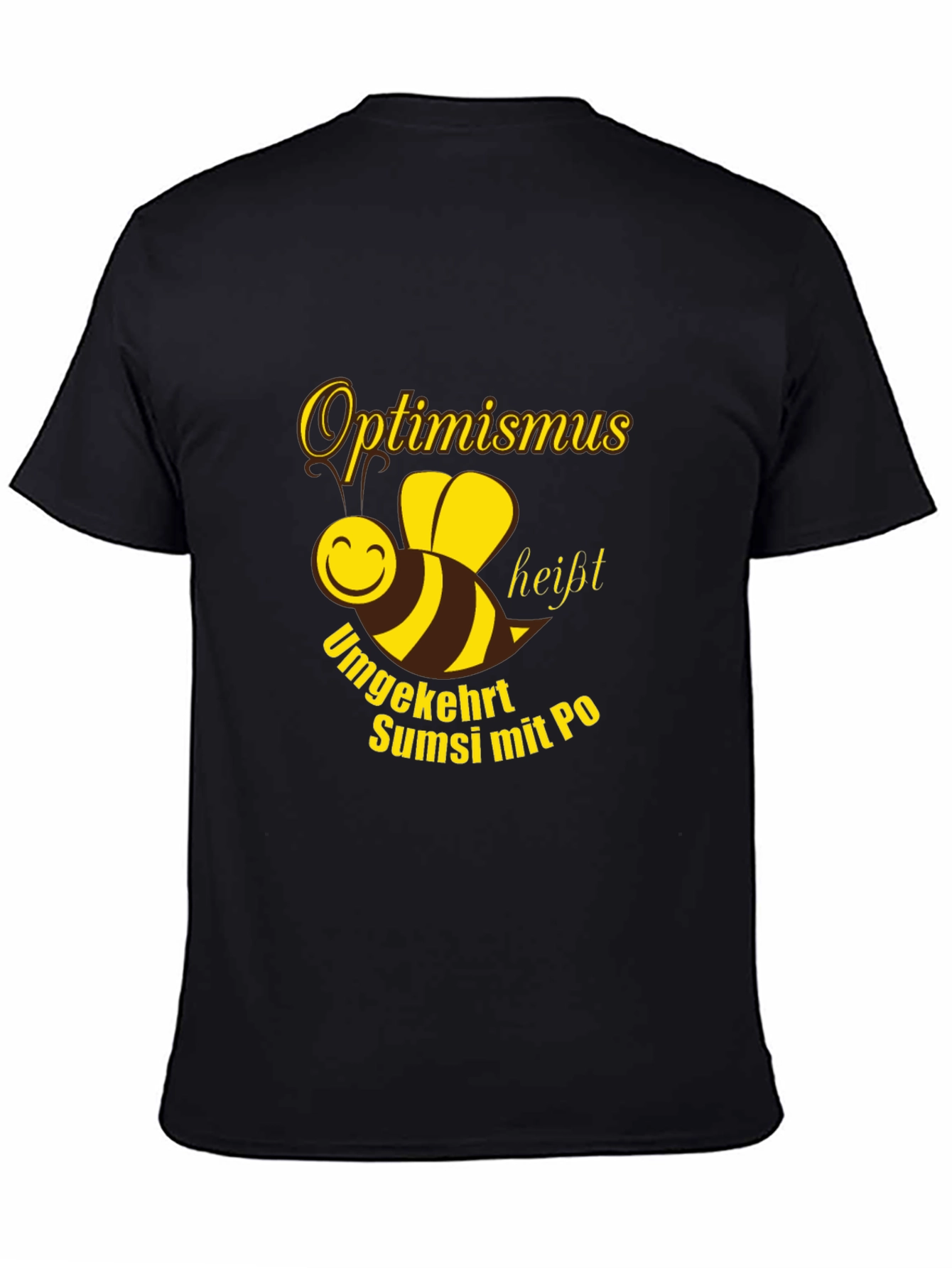 Optimismus Bee Graphic T-Shirt