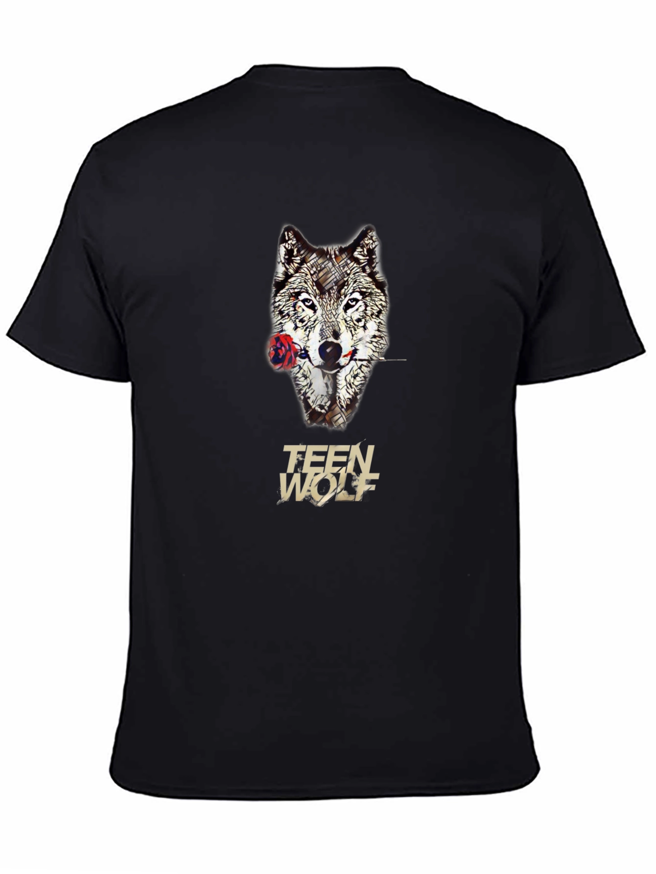 Teen Wolf T-Shirt - Wolf & Rose Graphic Tee