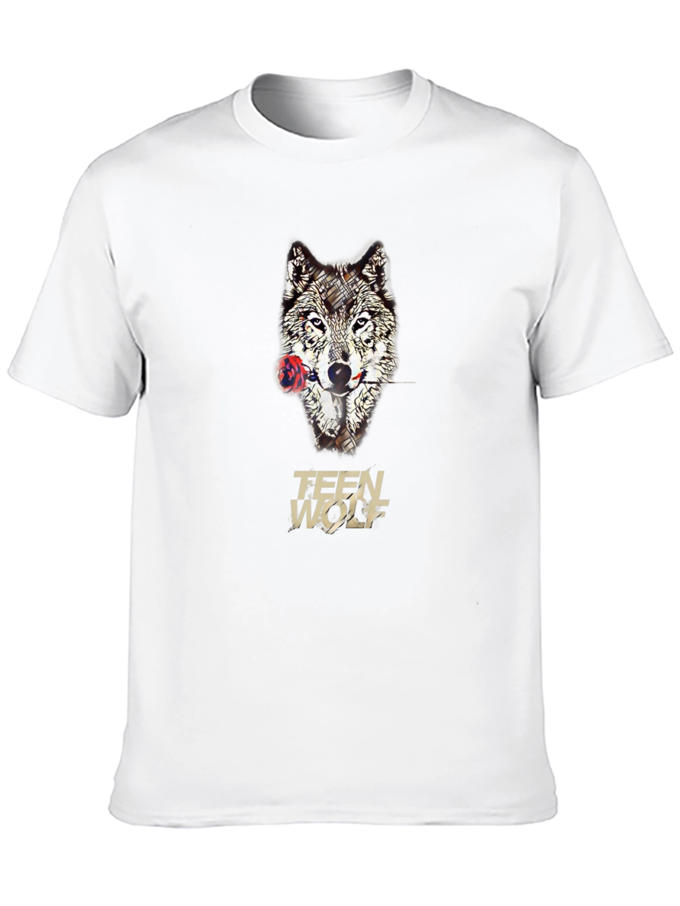 Teen Wolf T-Shirt - Wolf & Rose Graphic Tee