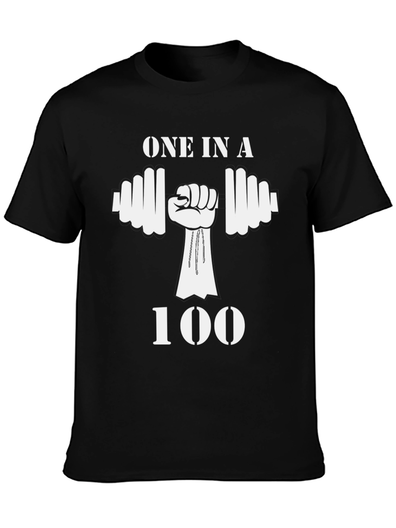 One in a 100 Graphic T-Shirt - Fitness Motivation