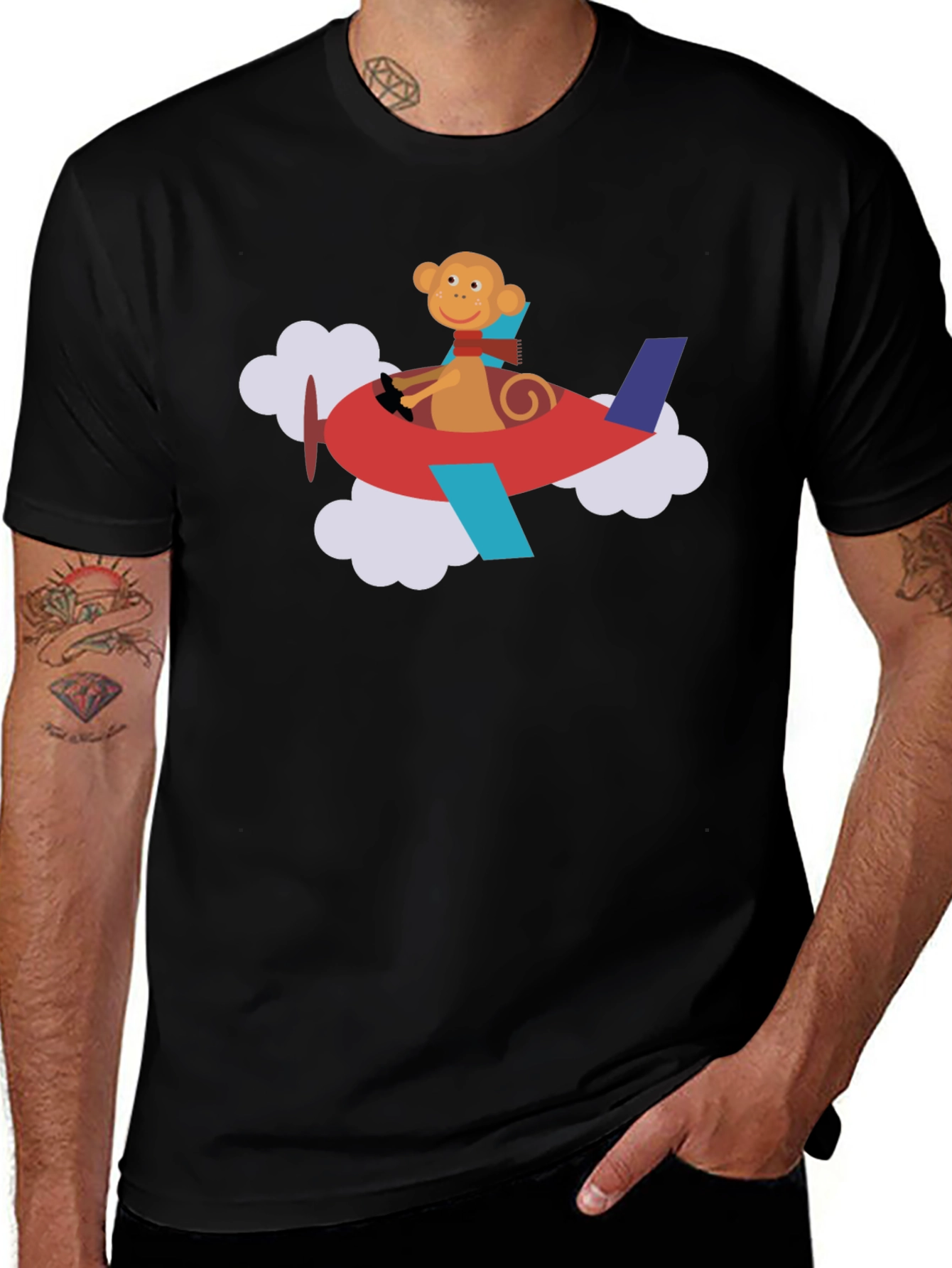 Monkey Pilot T-Shirt