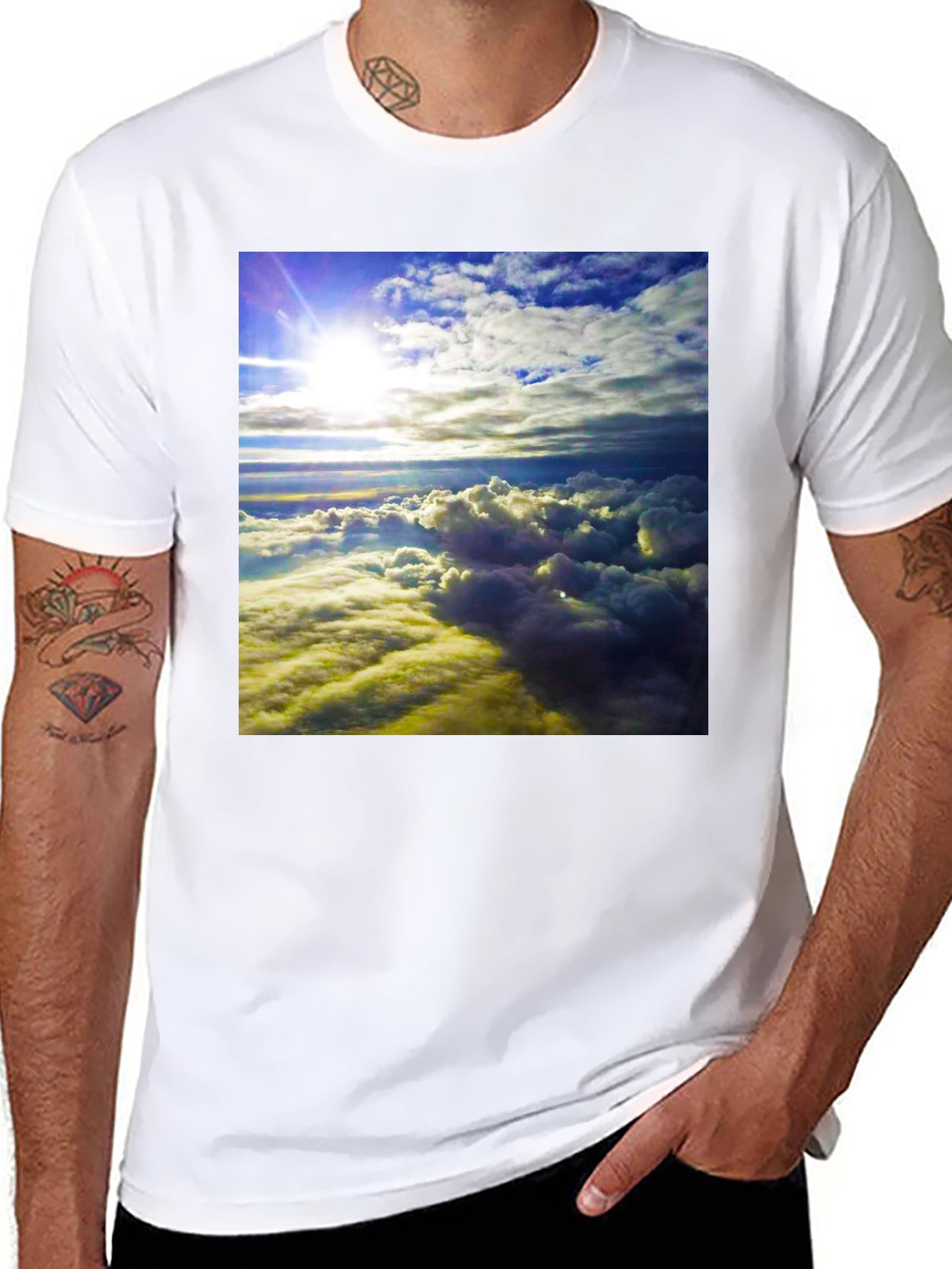 Cloudscape Graphic T-Shirt - Sky View Tee