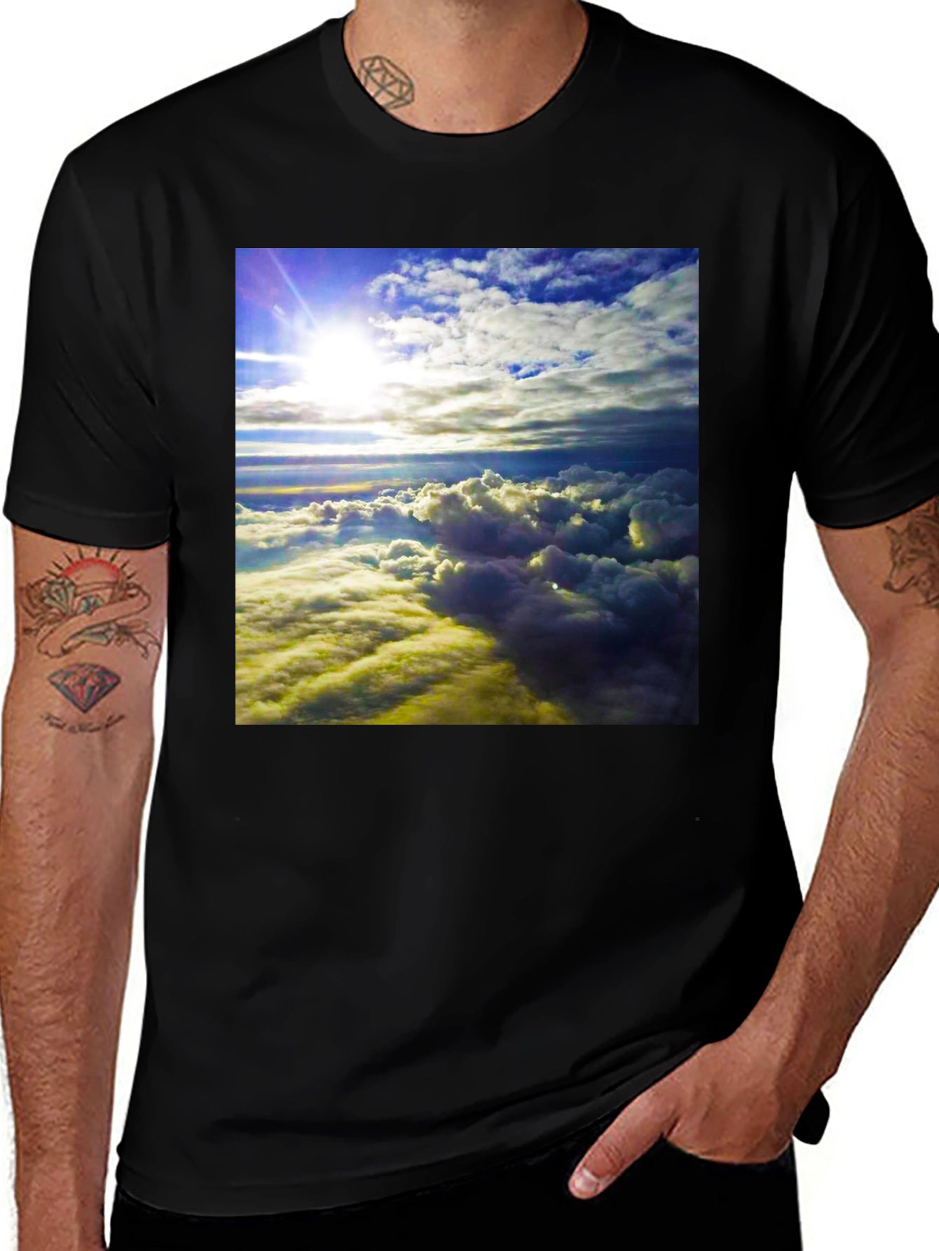 Cloudscape Graphic T-Shirt - Sky View Tee
