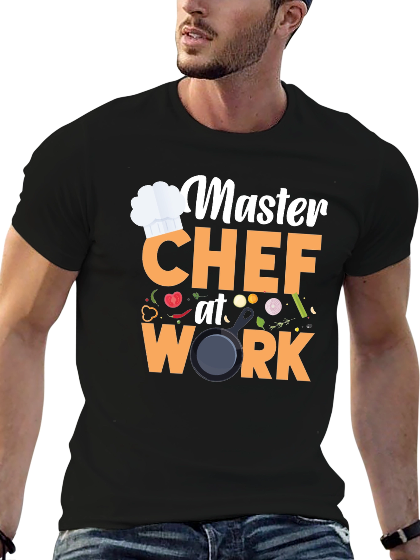 Master Chef at Work Graphic T-Shirt