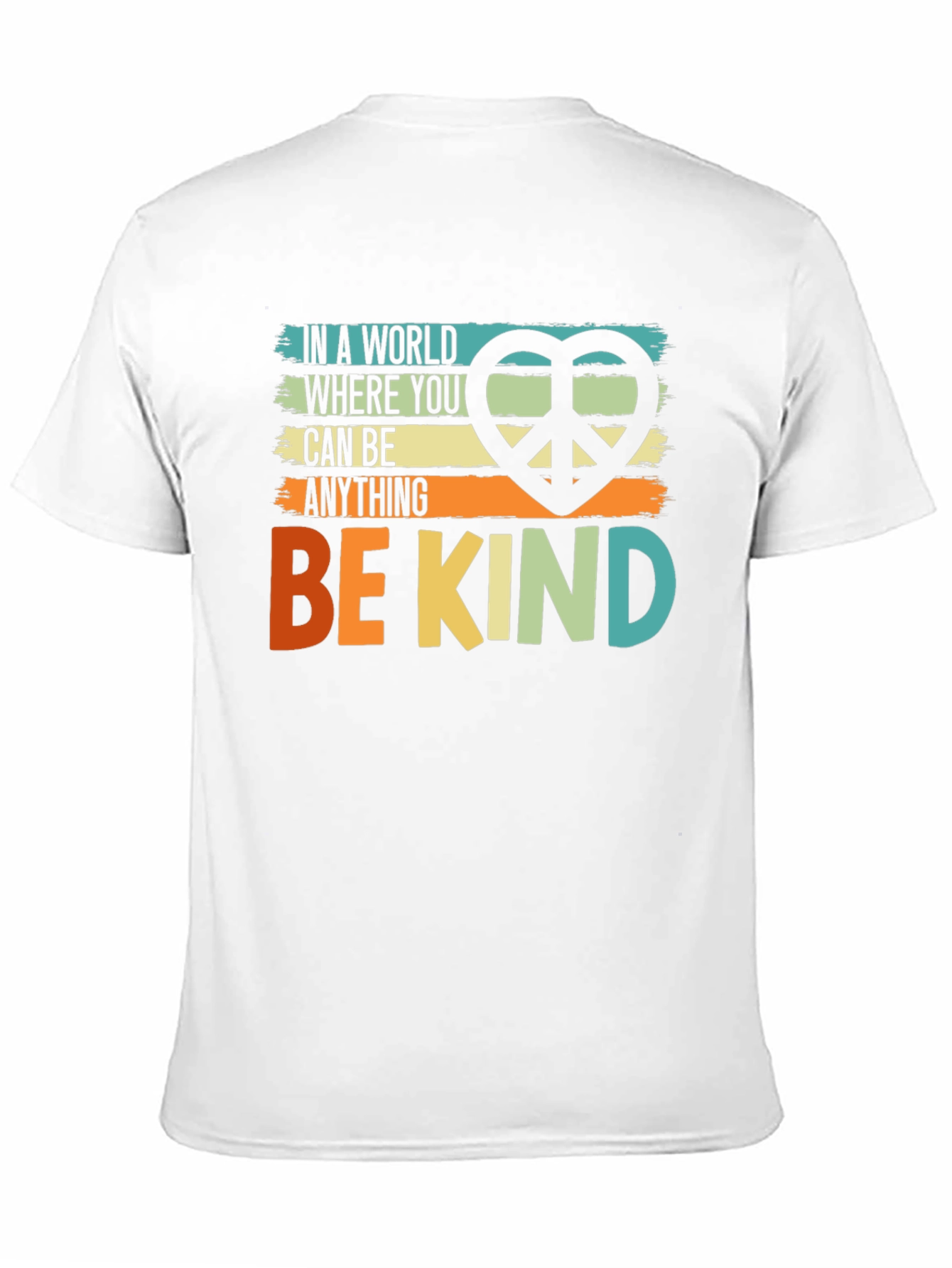 Be Kind T-Shirt: Peace Sign Graphic Tee
