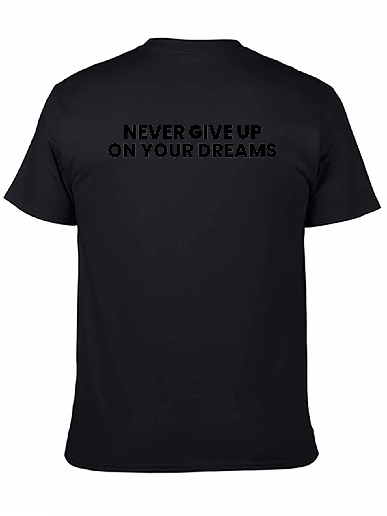Inspirational Never Give Up Graphic Tee