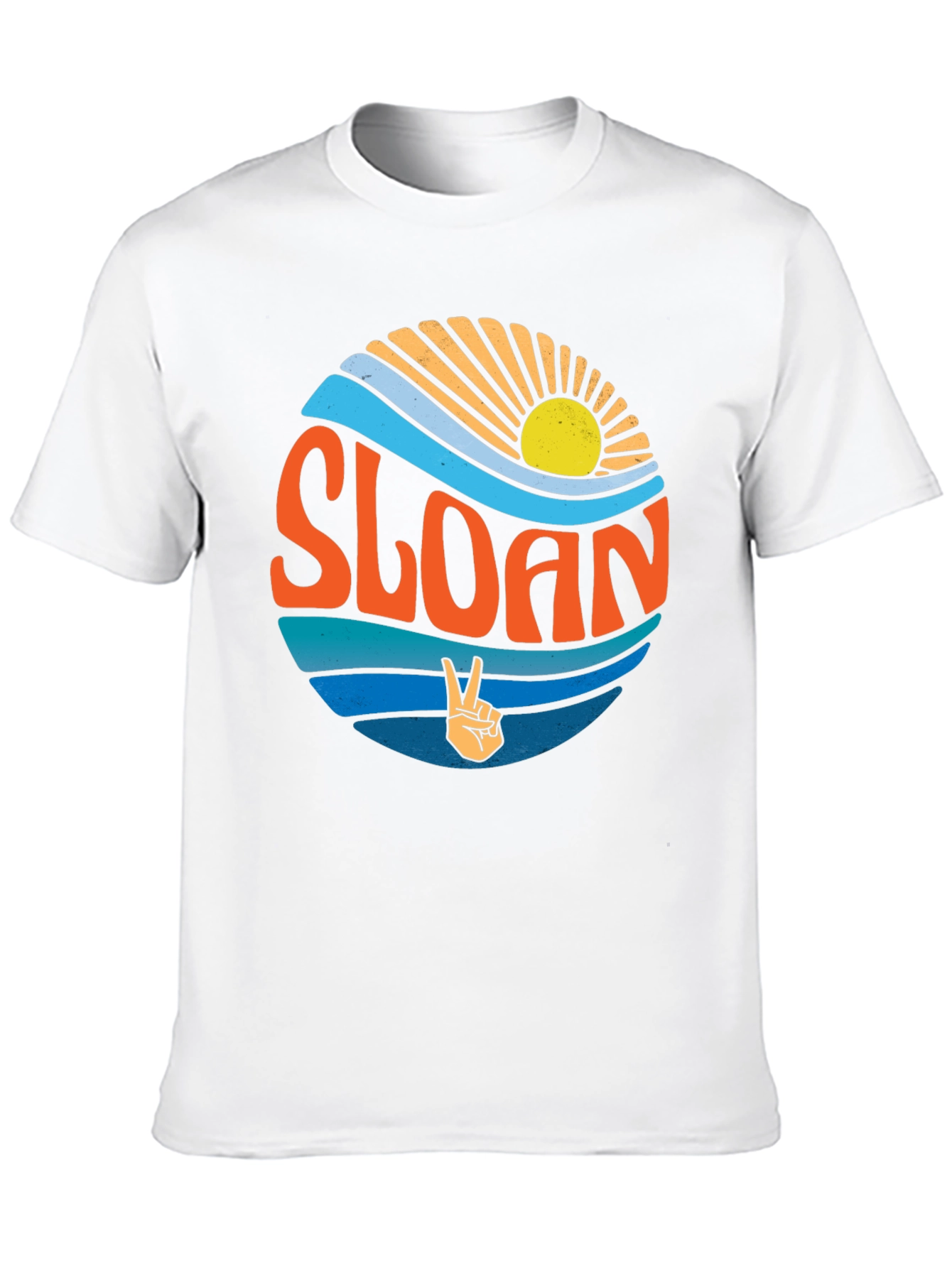Retro Sloan Graphic Tee - Black Cotton Blend