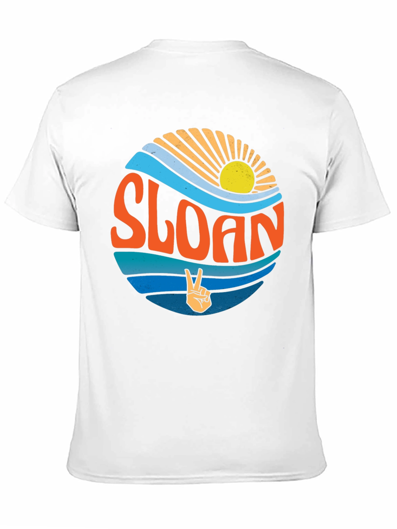 Retro Sloan Graphic Tee - Black Cotton Blend