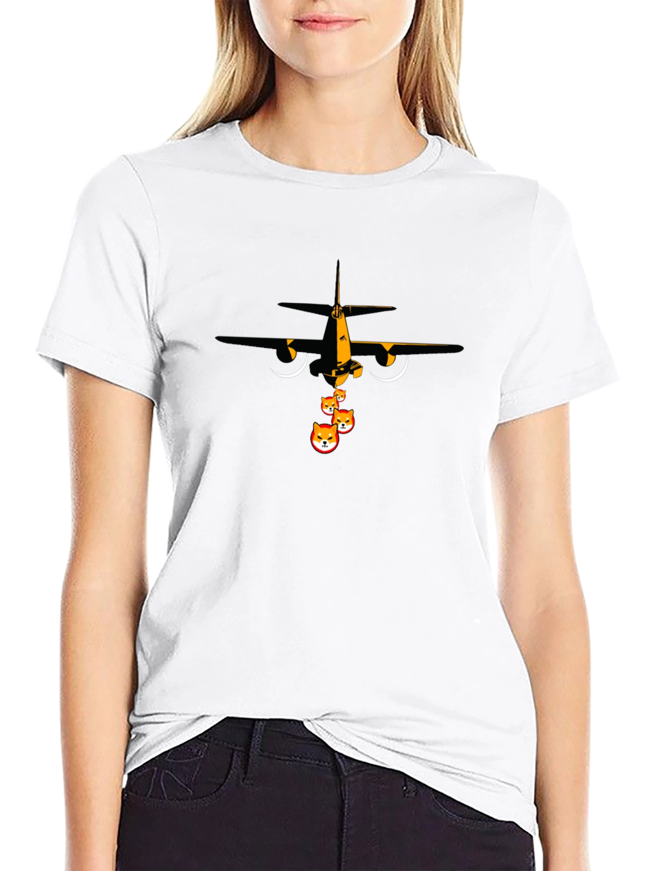 Dogecoin Bomber T-Shirt