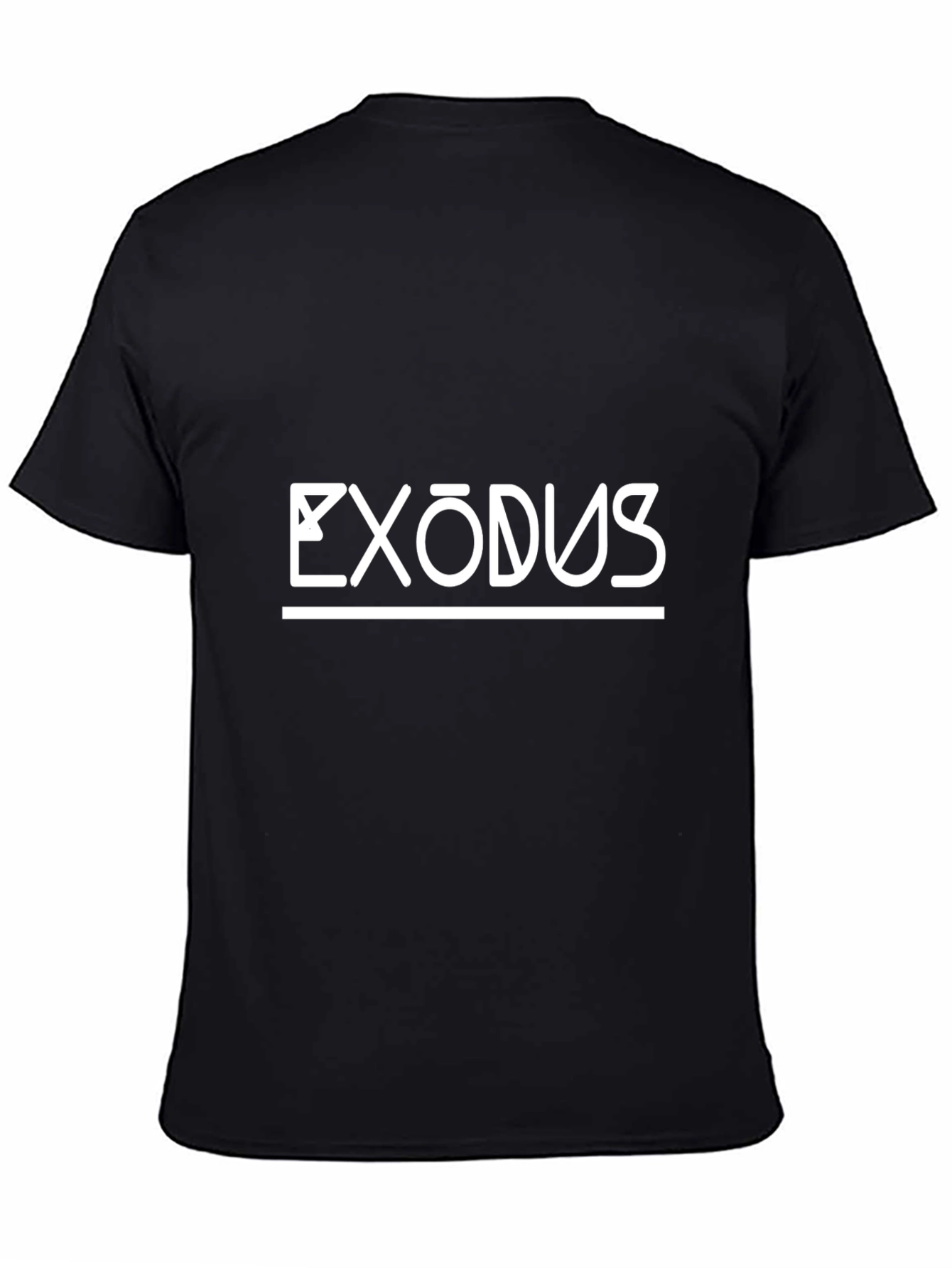 Exodus Graphic Print Black T-Shirt
