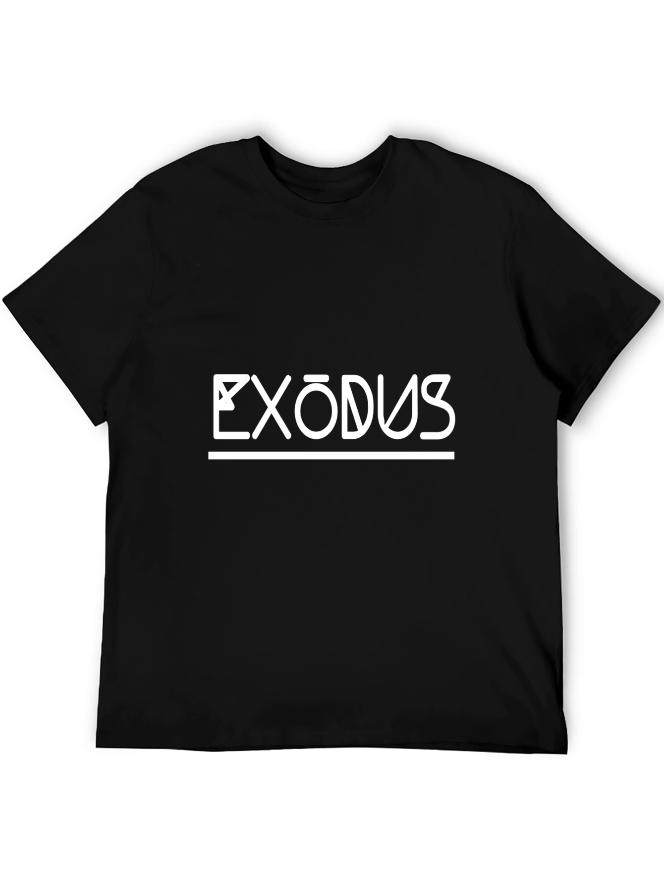 Exodus Graphic Print Black T-Shirt