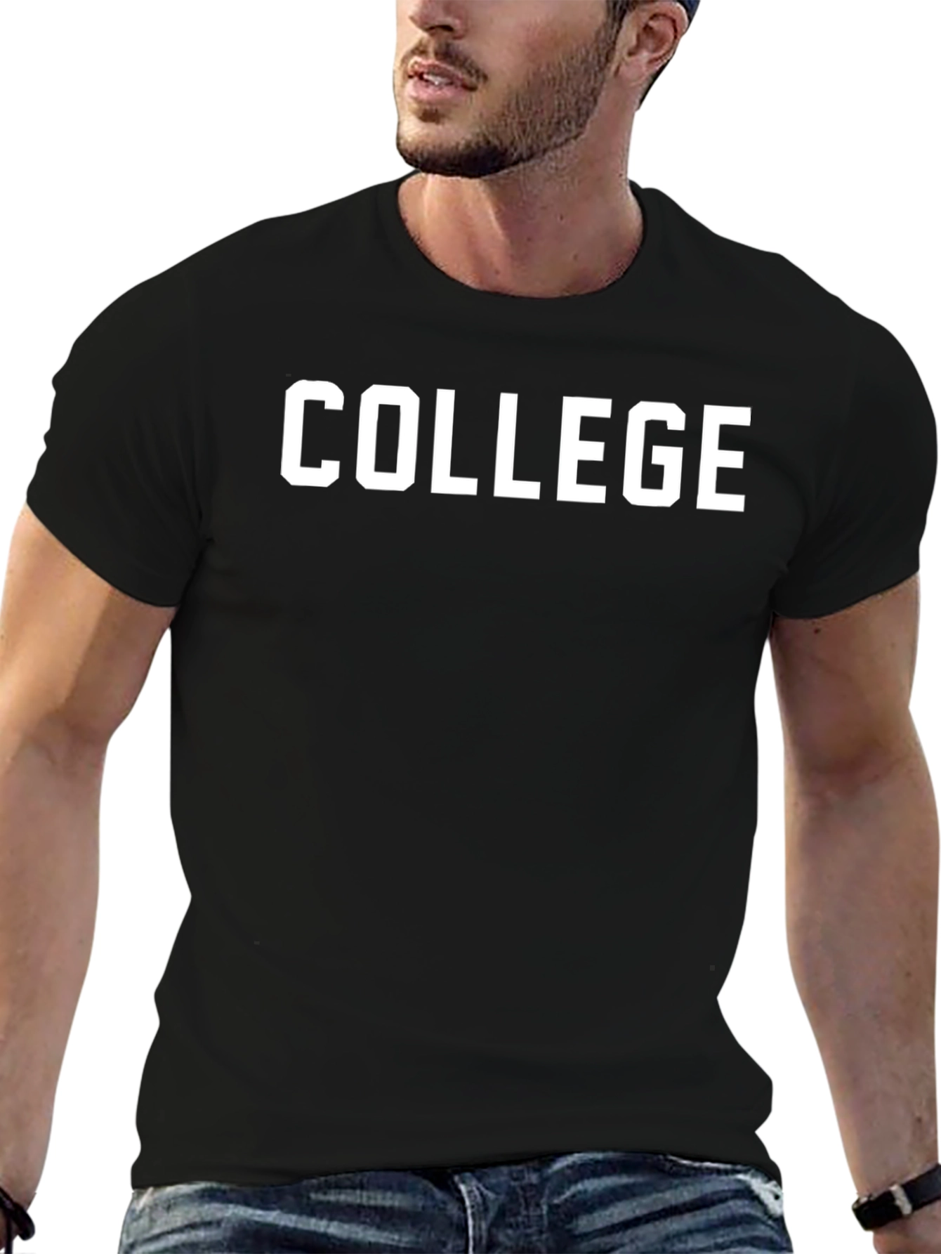 College T-Shirt - Bold & Classic Design